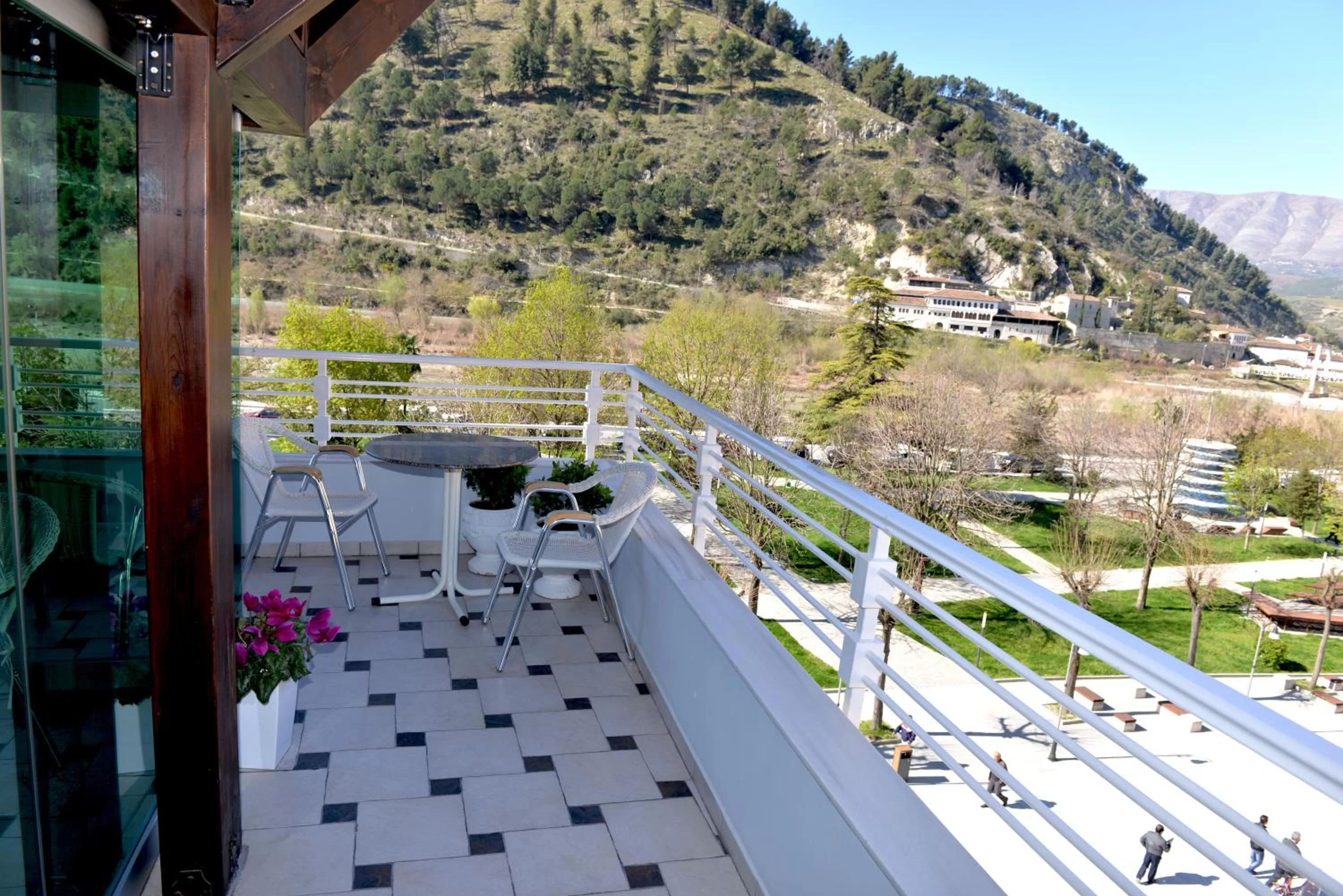 Balcony/Terrace in Hotel & Restaurant White City