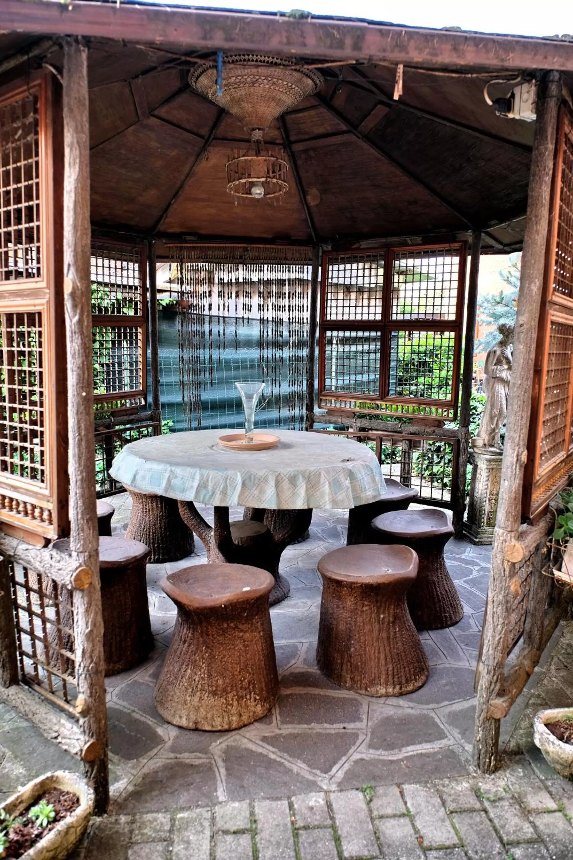 Patio in B&B "Il Cantastorie" Casa Molinari-Boldrini - Room & breakfast