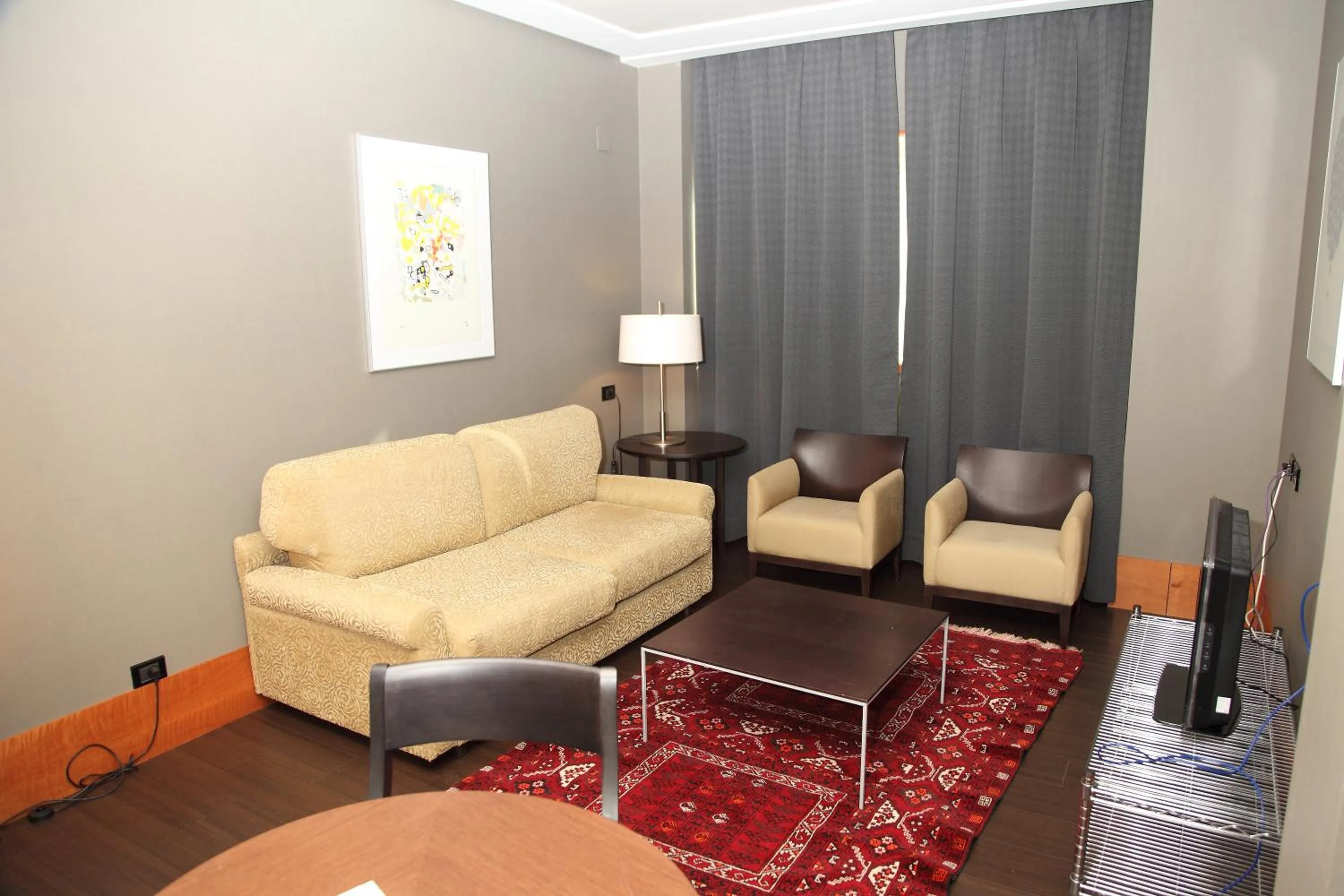 Seating area in Gran Hotel Lakua