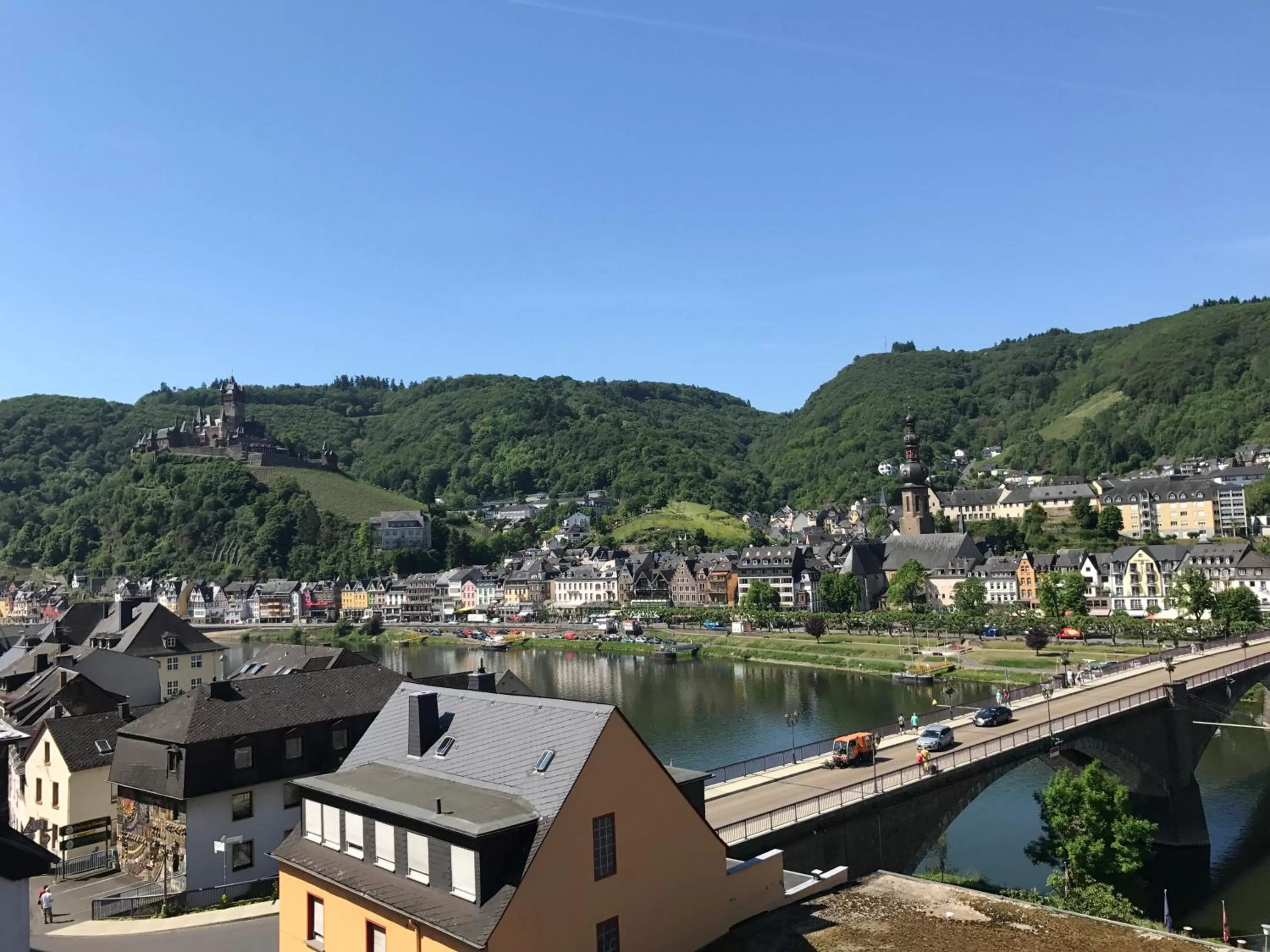 Landmark view in Hotel Traumblick