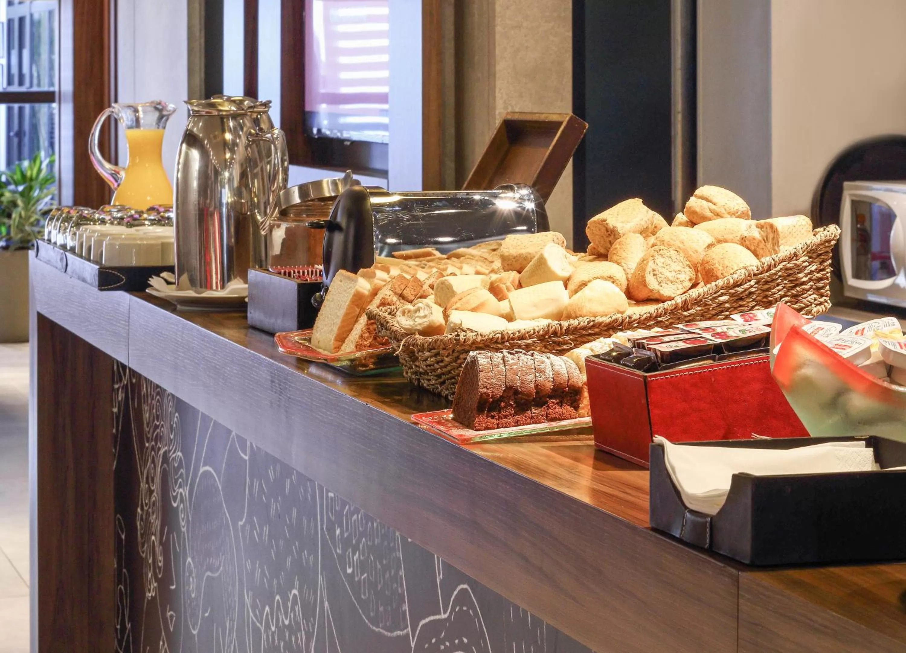 Food close-up in ibis Buenos Aires Obelisco