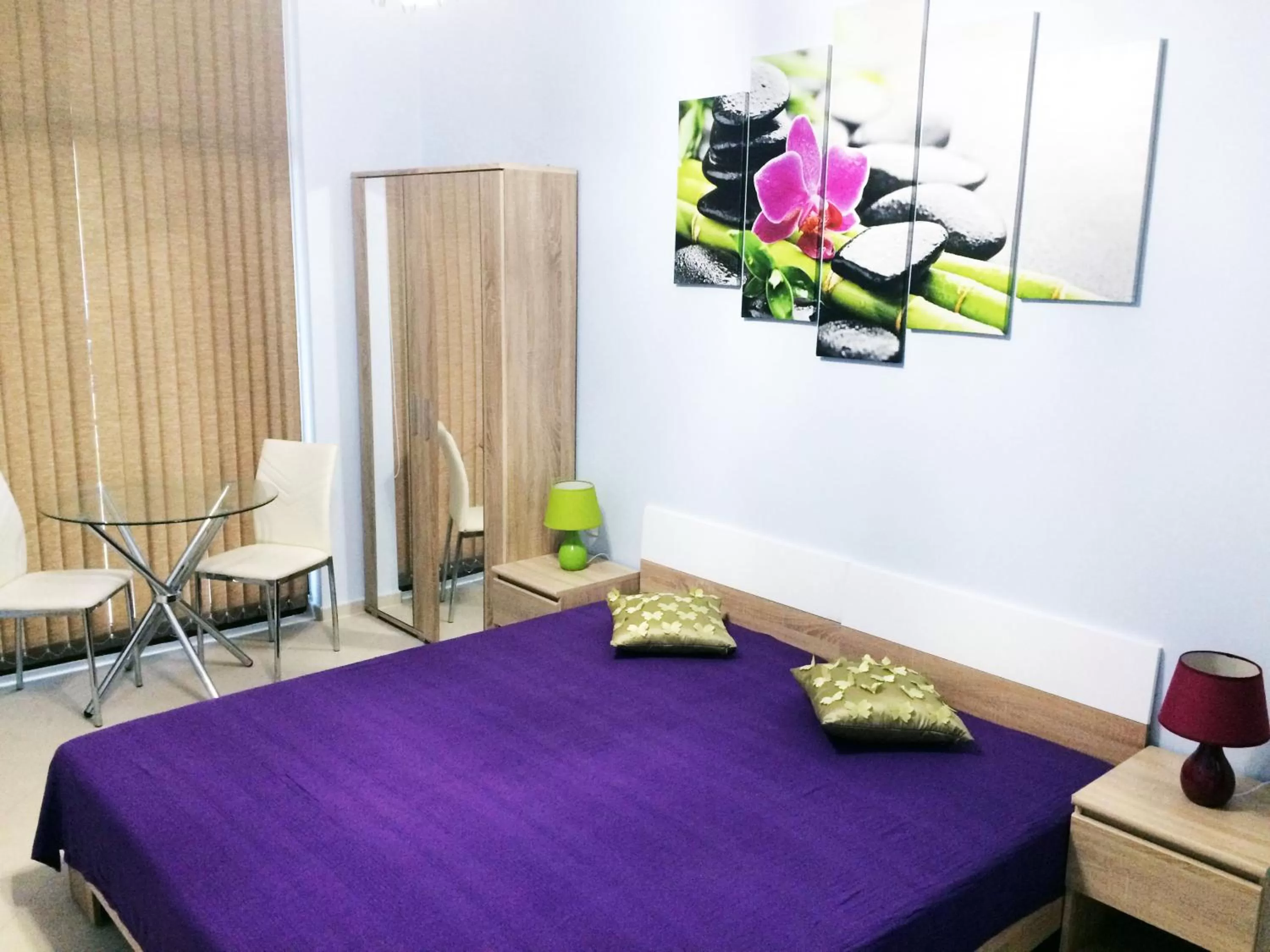 Bed in Apartments Stamopolu Lux economy class