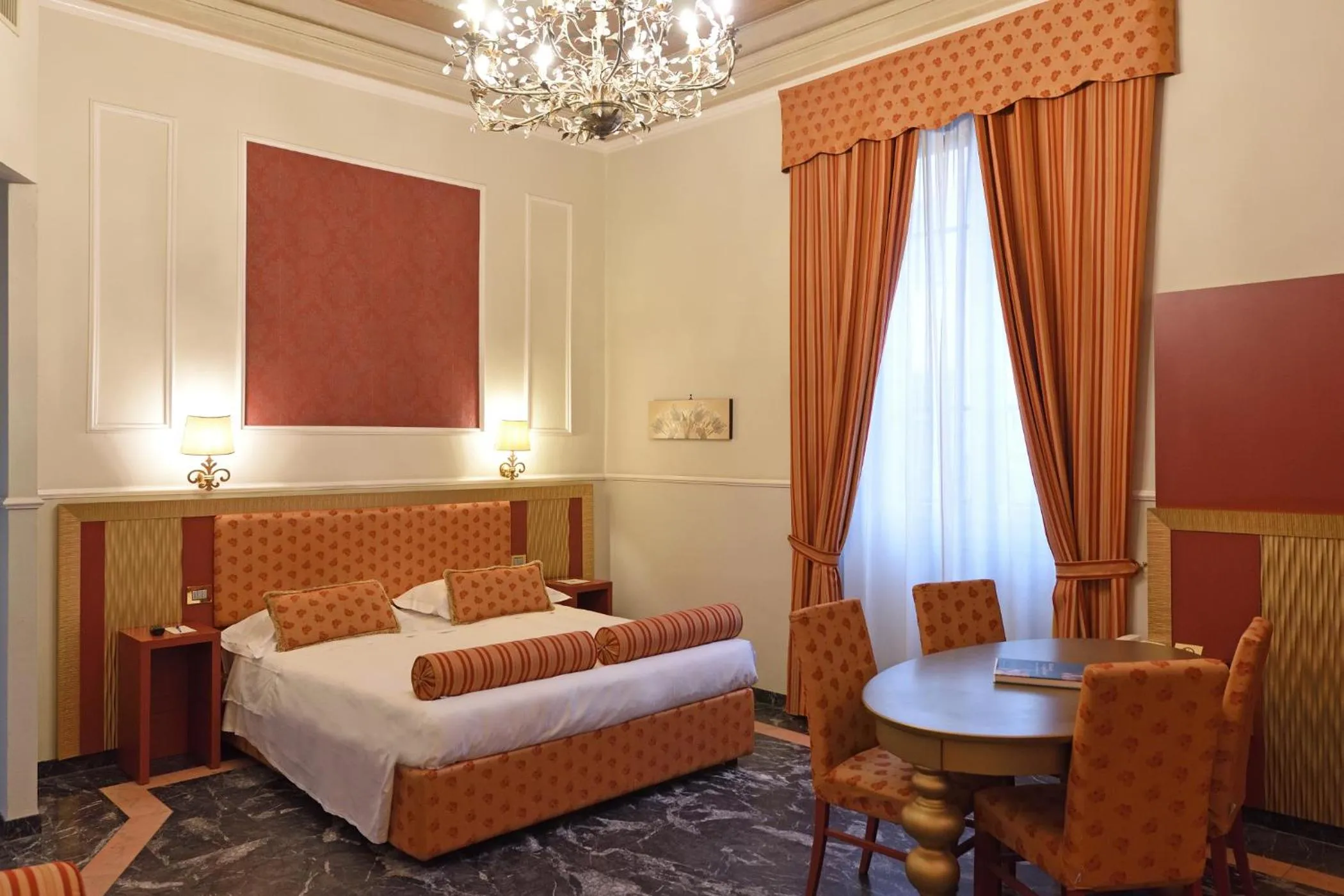 Seating area, Bed in Relais La Corte di Cloris