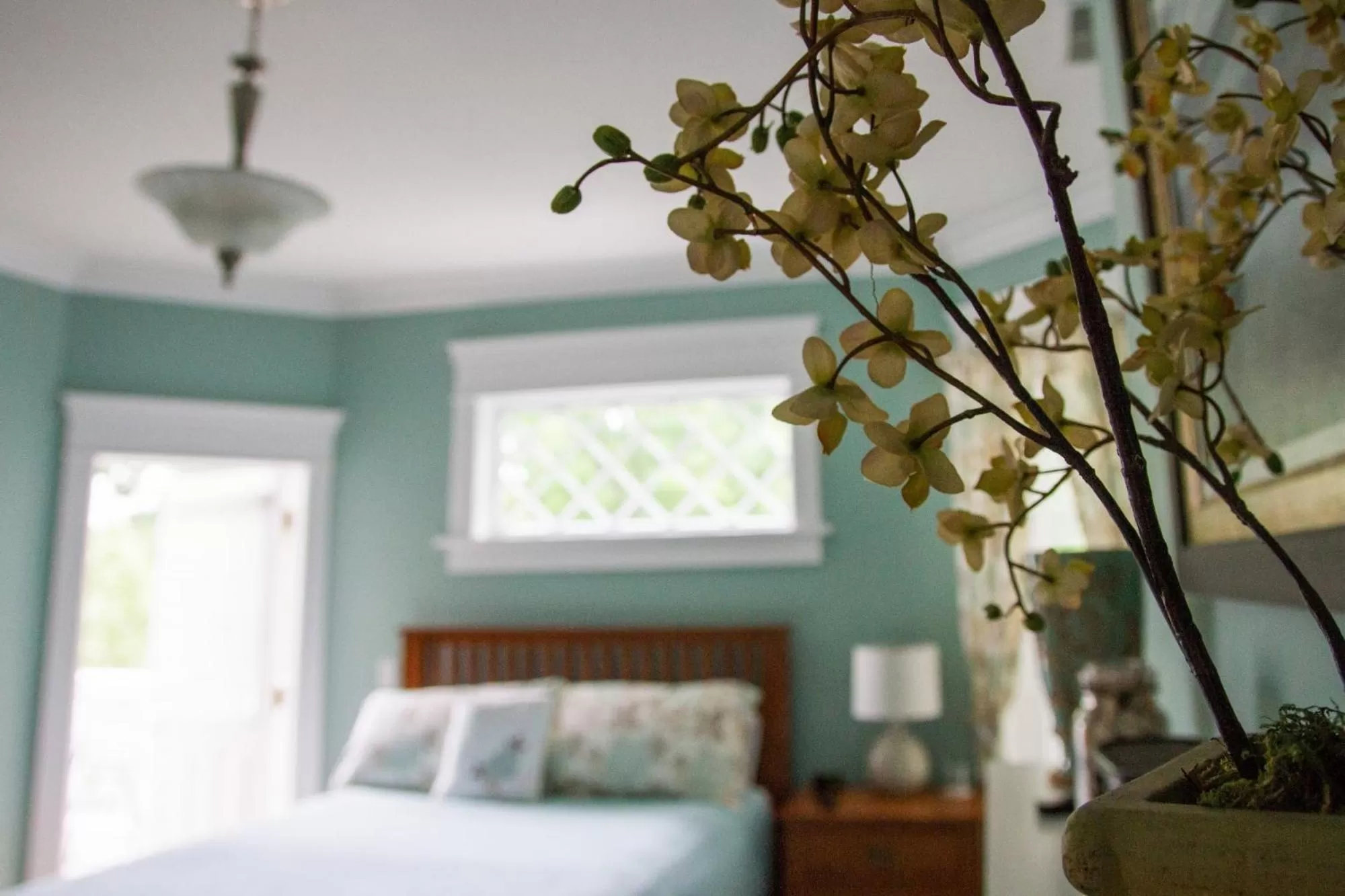 Bed in Wishmaker House B&b