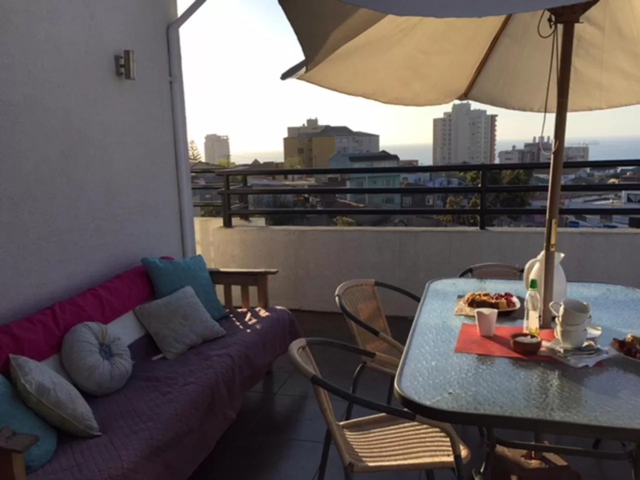 Balcony/Terrace in B&B Hostel CasaMoro