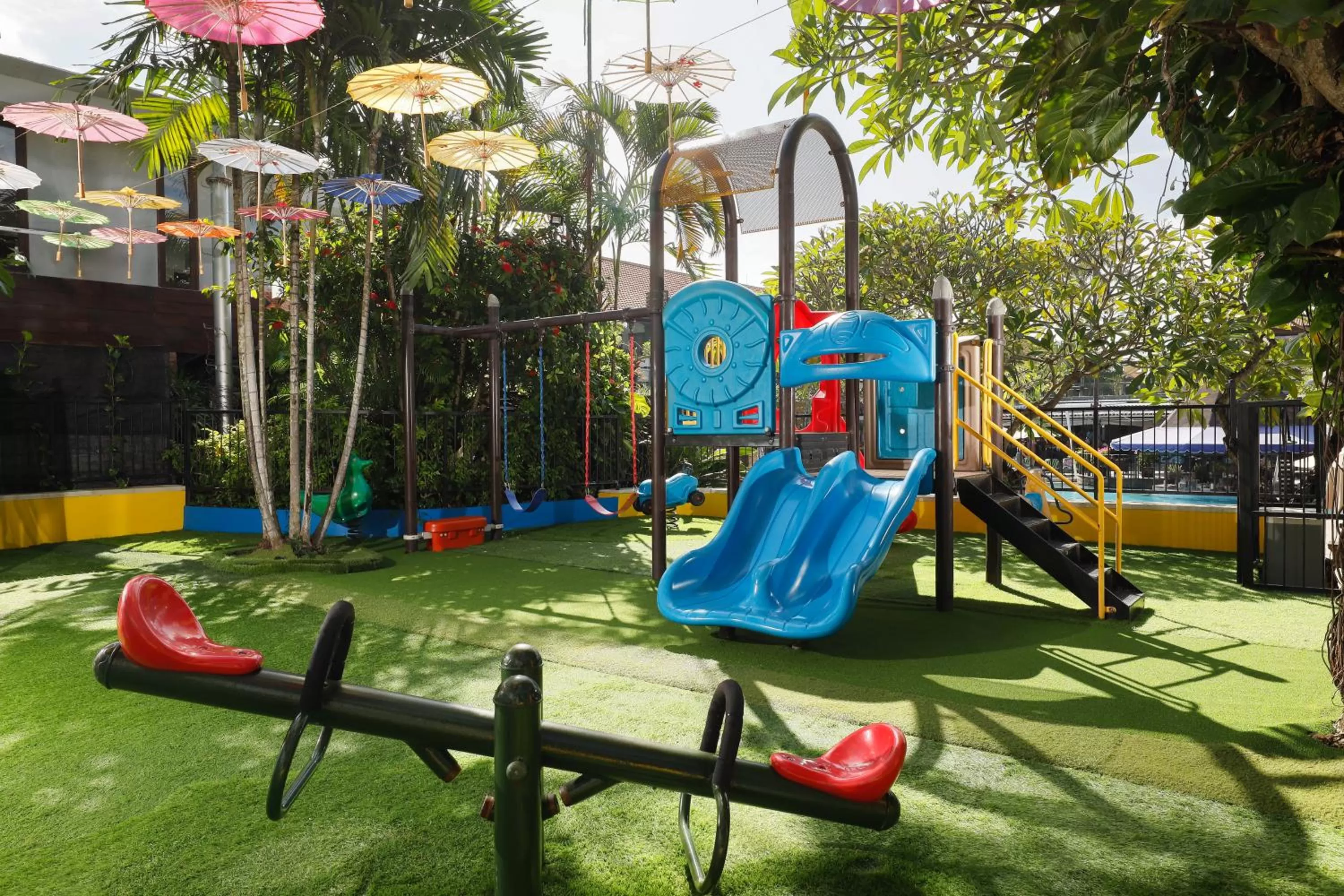 Children play ground in Bali Dynasty Resort