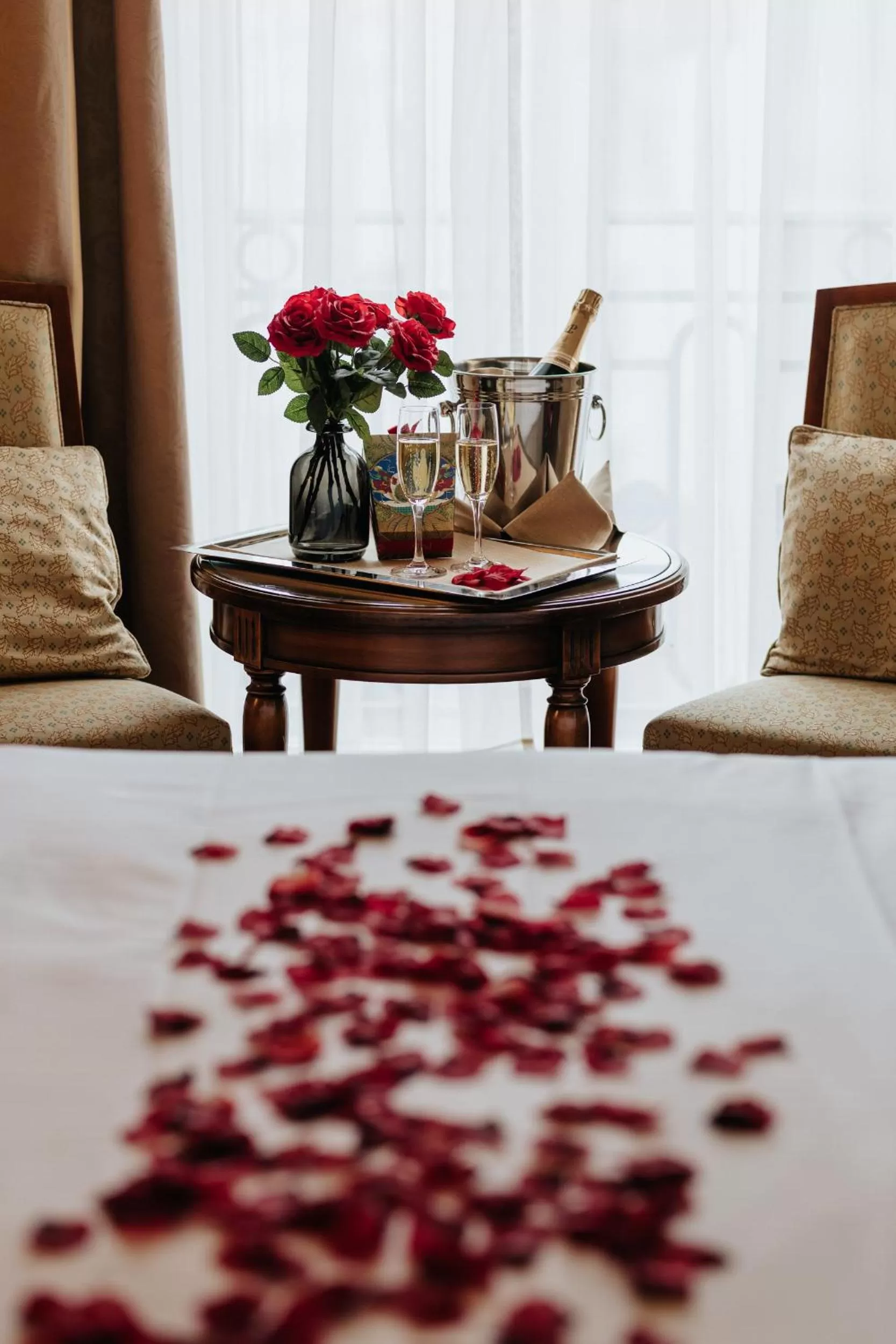 Decorative detail, Bed in Hotel Le Plaza Brussels