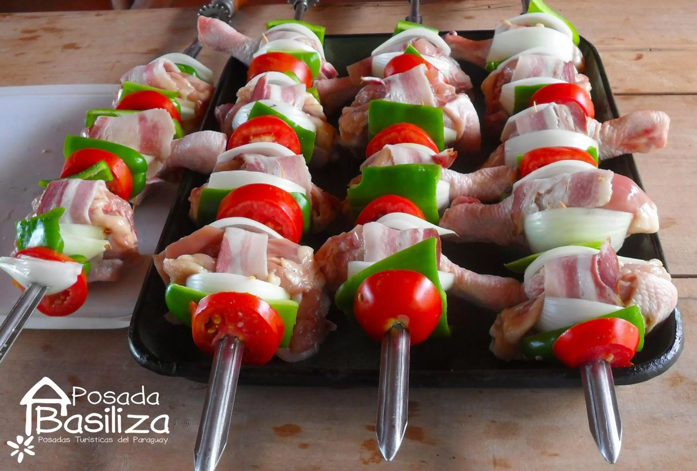Food close-up in Posada Basiliza, Encarnación PY