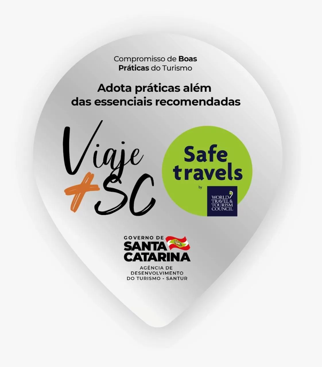 Logo/Certificate/Sign in Hotel Bella Camboriú