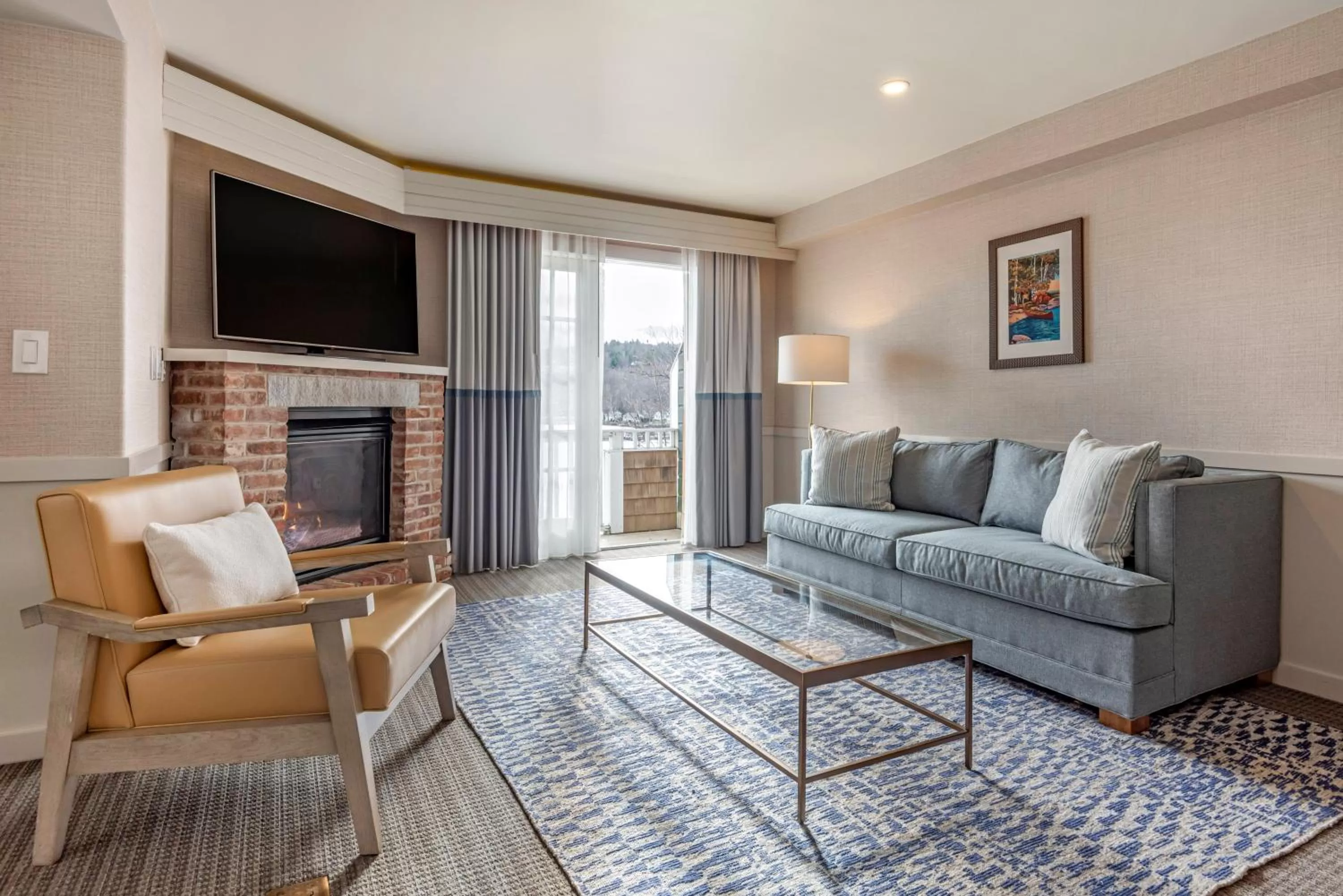 Living room in Mill Falls Resort Collection at the Lake