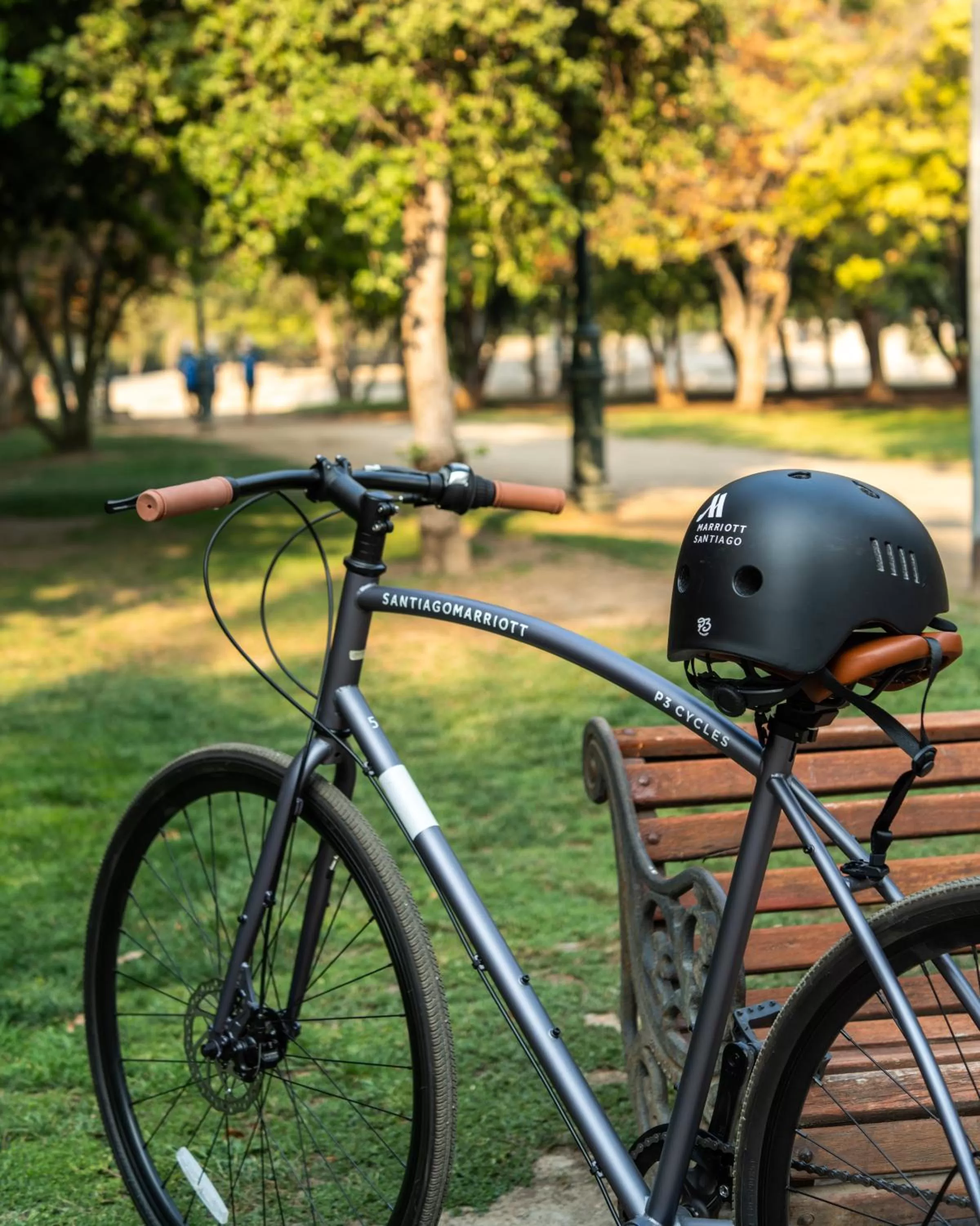 Cycling in Santiago Marriott Hotel