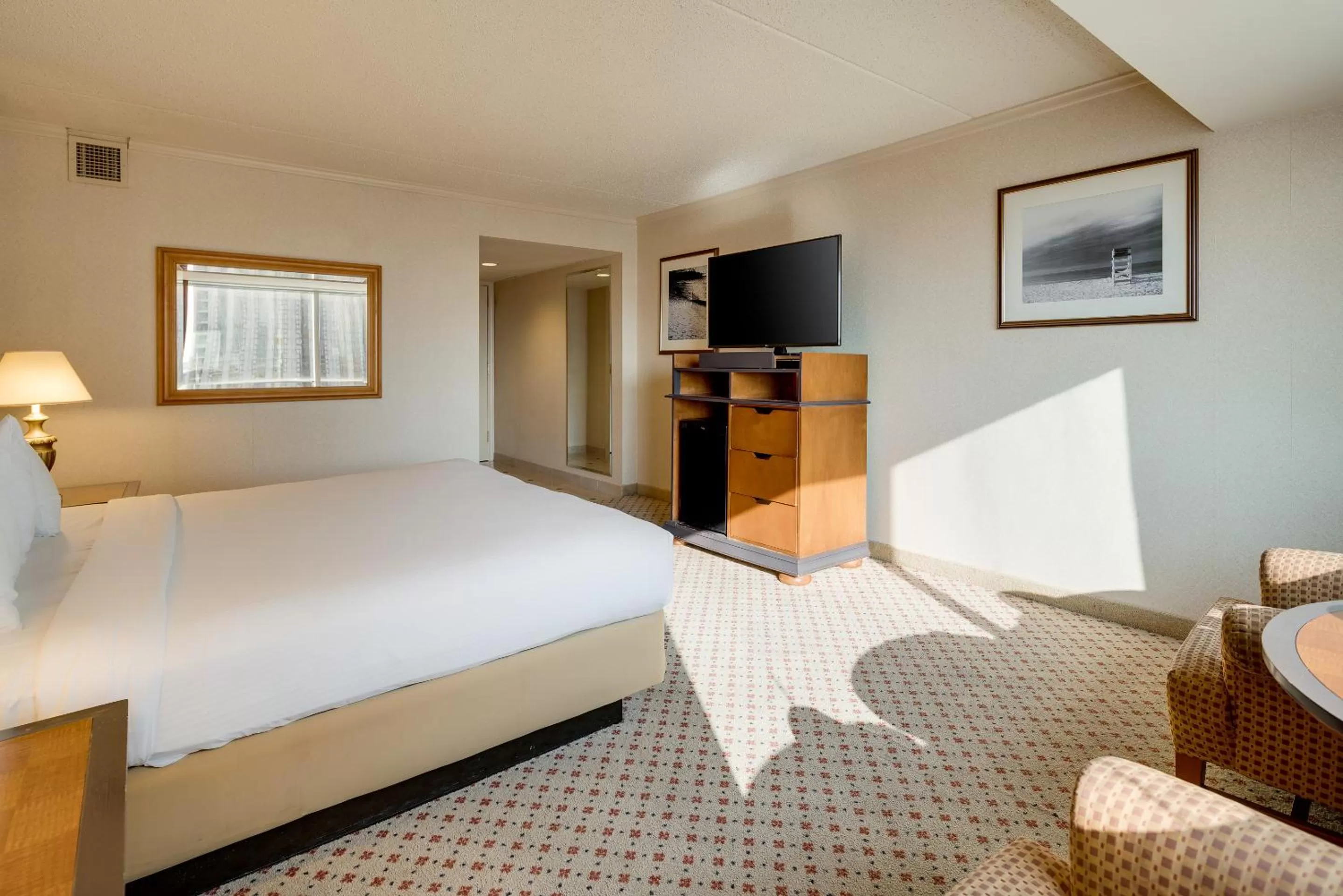 Bed in Showboat Hotel Atlantic City