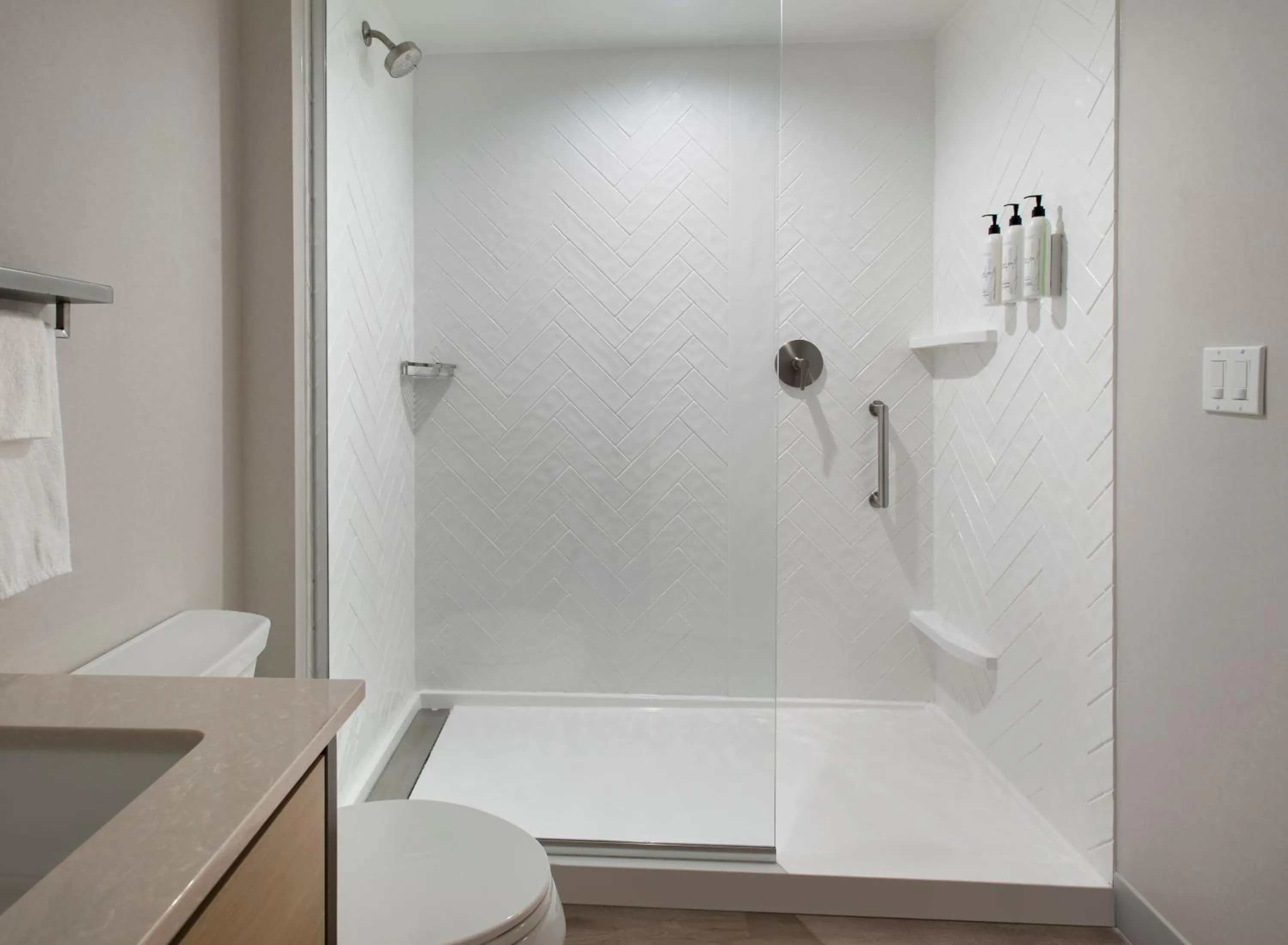 Bathroom in TownePlace Suites Portland Airport ME