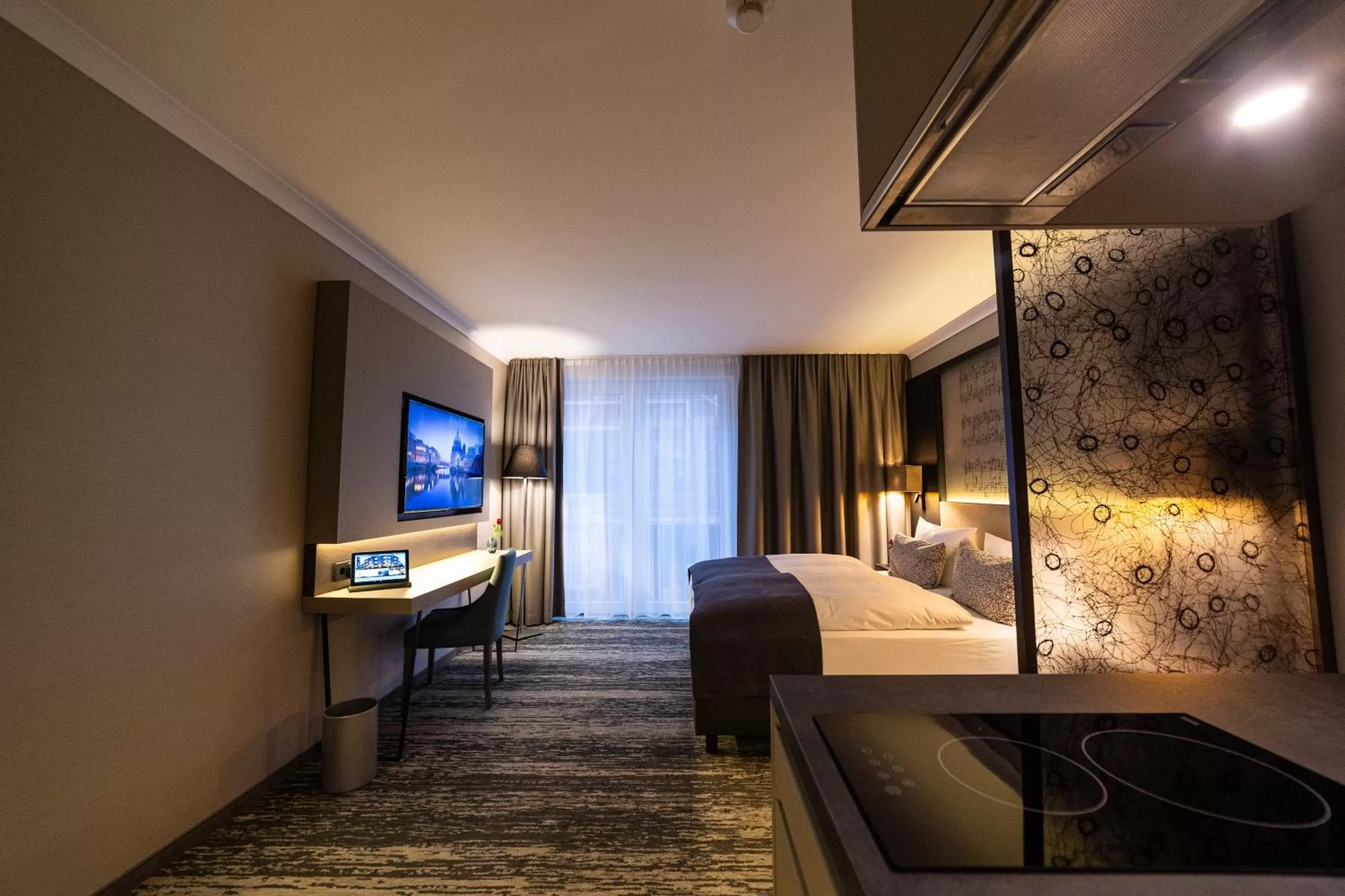 Photo of the whole room, Bed in Kranz Parkhotel