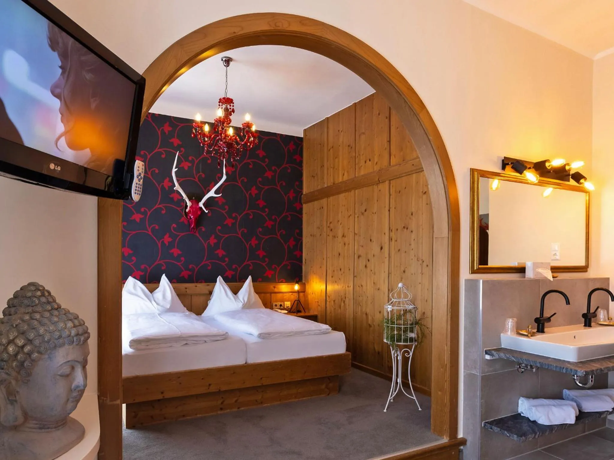 Bed in Hotel Ertl GmbH