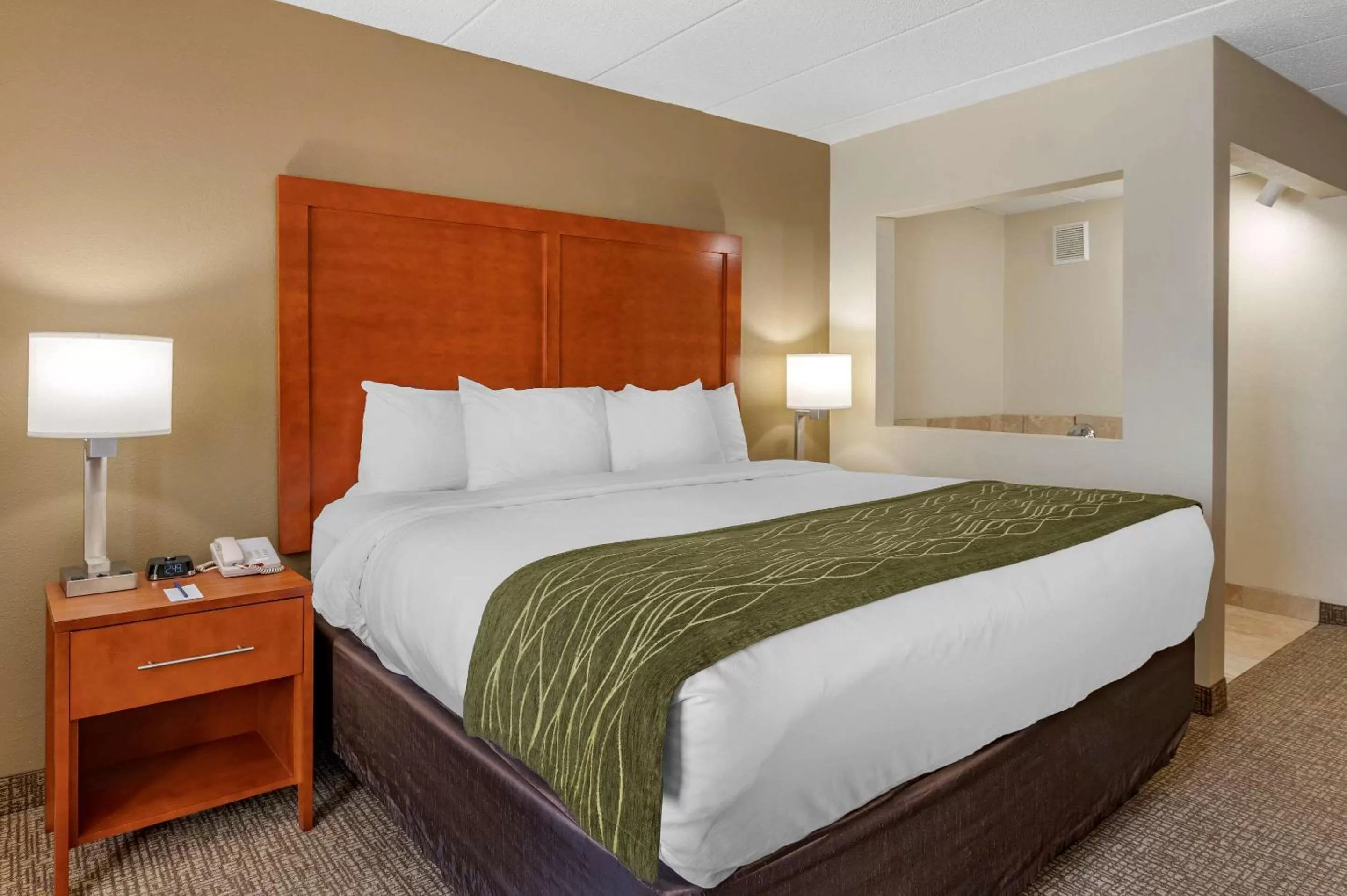 Photo of the whole room, Bed in Comfort Inn Oxford - University Area