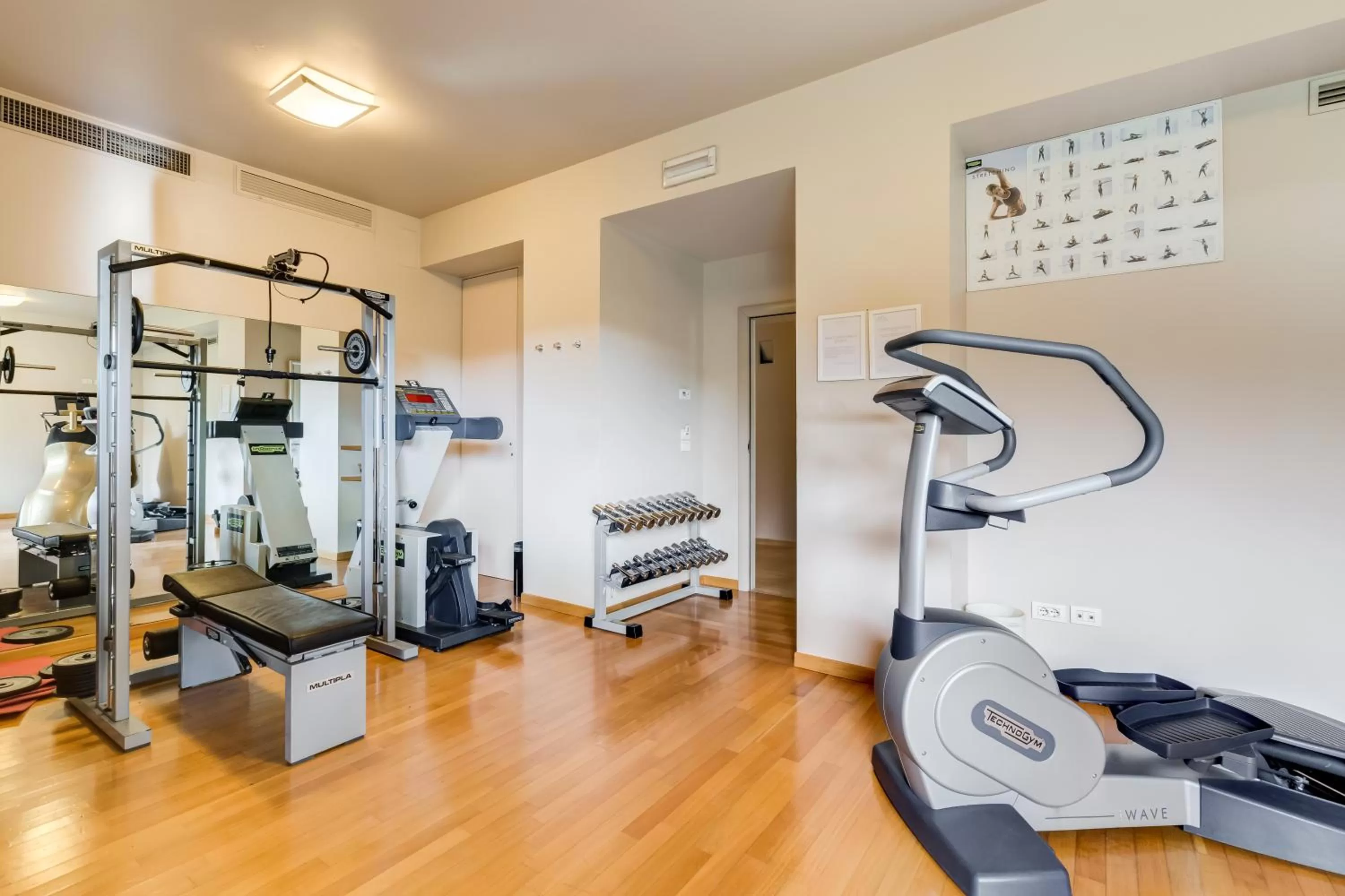 Fitness centre/facilities in Villa Maria Hotel & SPA