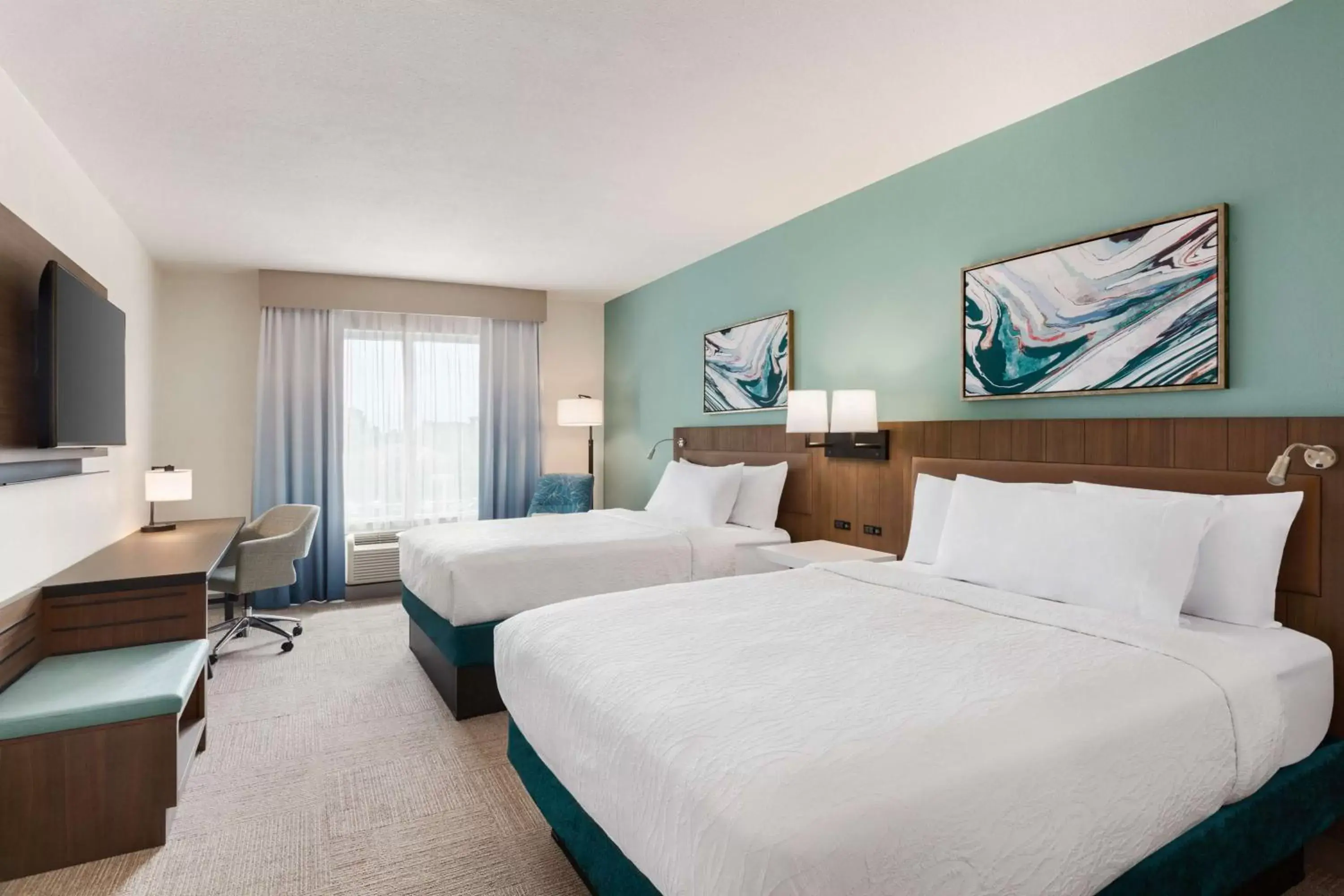 Queen Room with Two Queen Beds in Hilton Garden Inn Houston Energy Corridor Queen Room with Two Queen Beds in Hilton Garden Inn Houston Energy Corridor