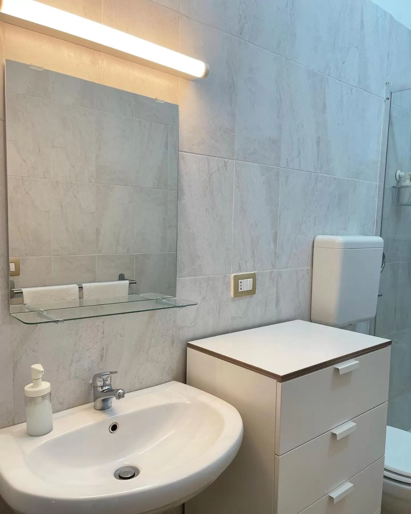 Bathroom in B&B Acqua Azzurra