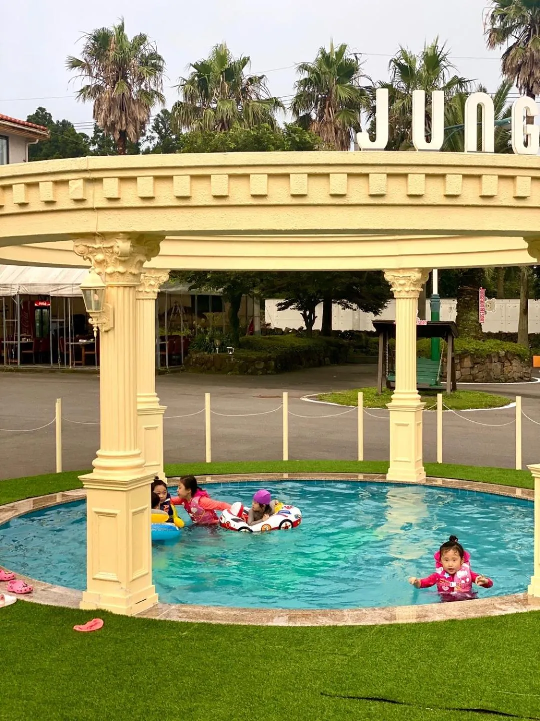 Swimming pool in Jungmun Resort Jeju
