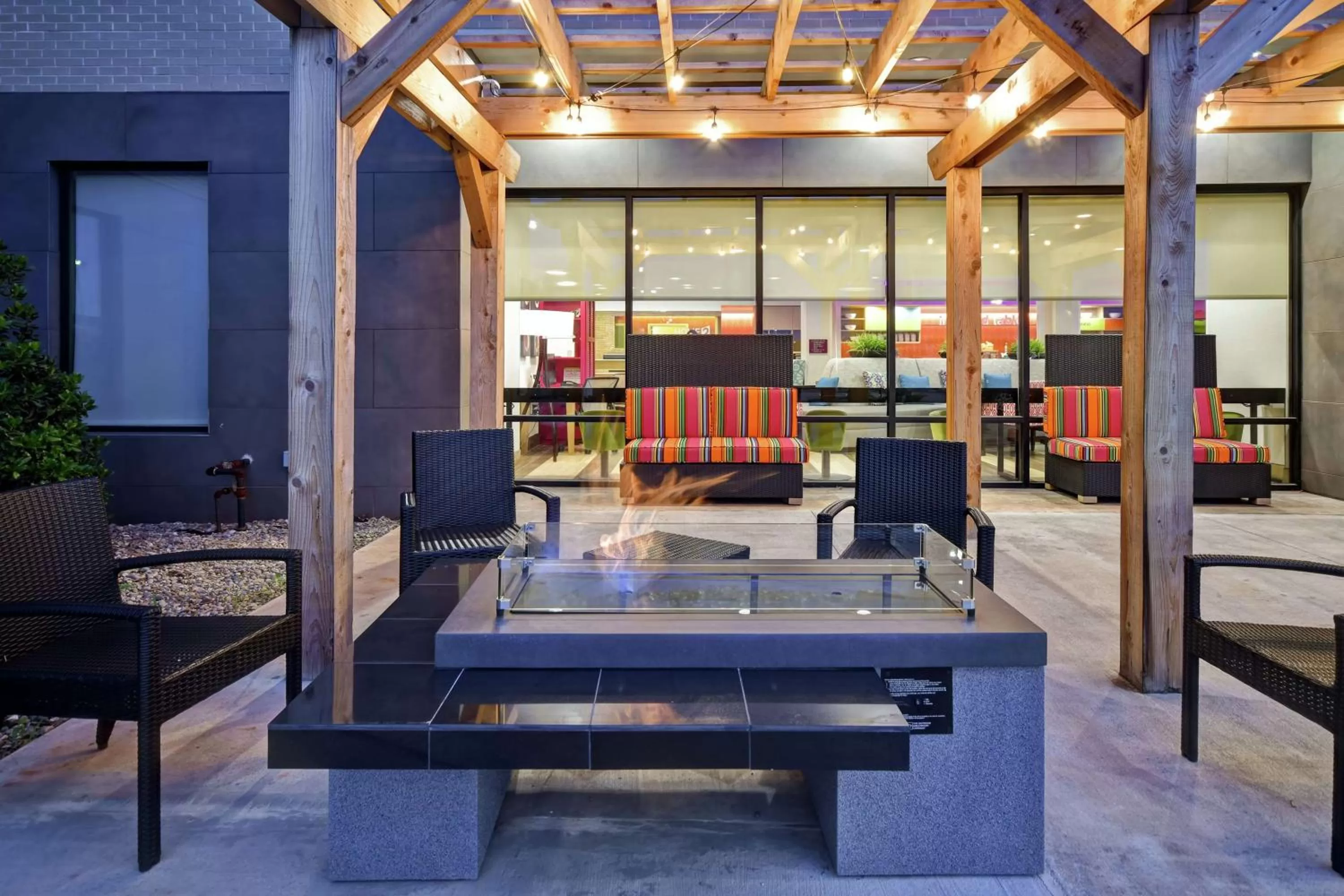 Patio in Home2 Suites By Hilton Oklahoma City Airport