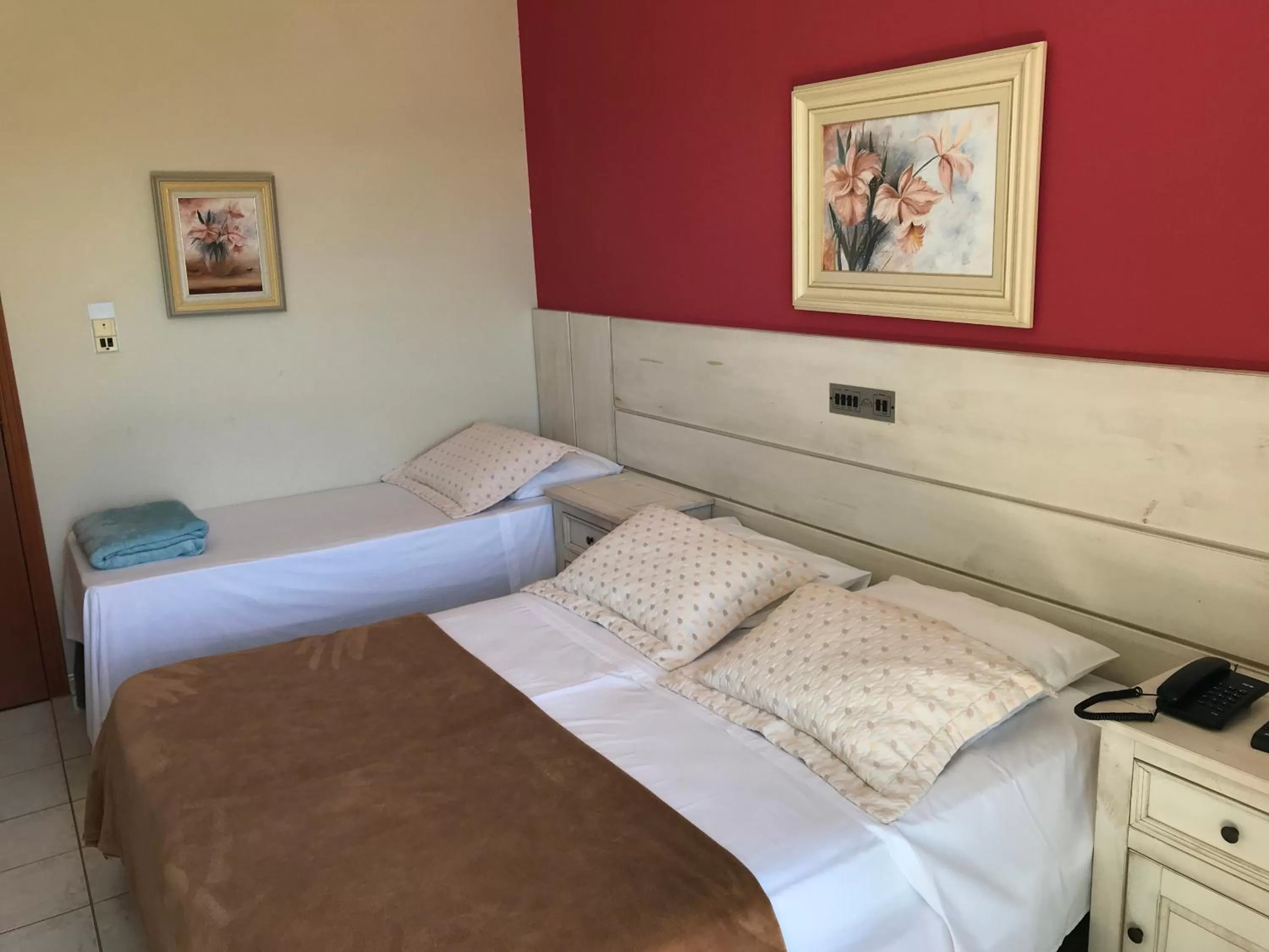 Bed in Pousada Vila Verde