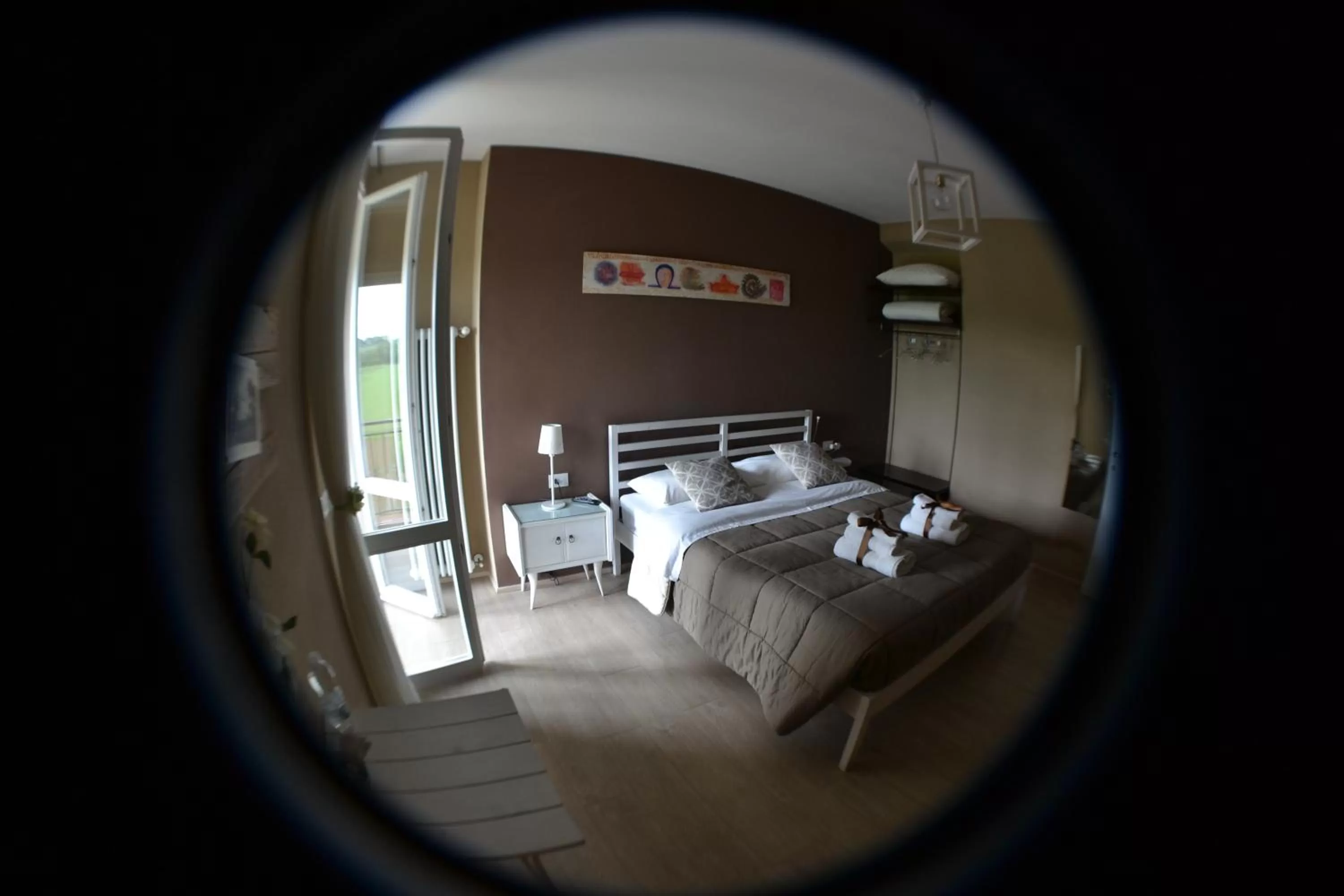 Photo of the whole room, Bed in La Combriccola