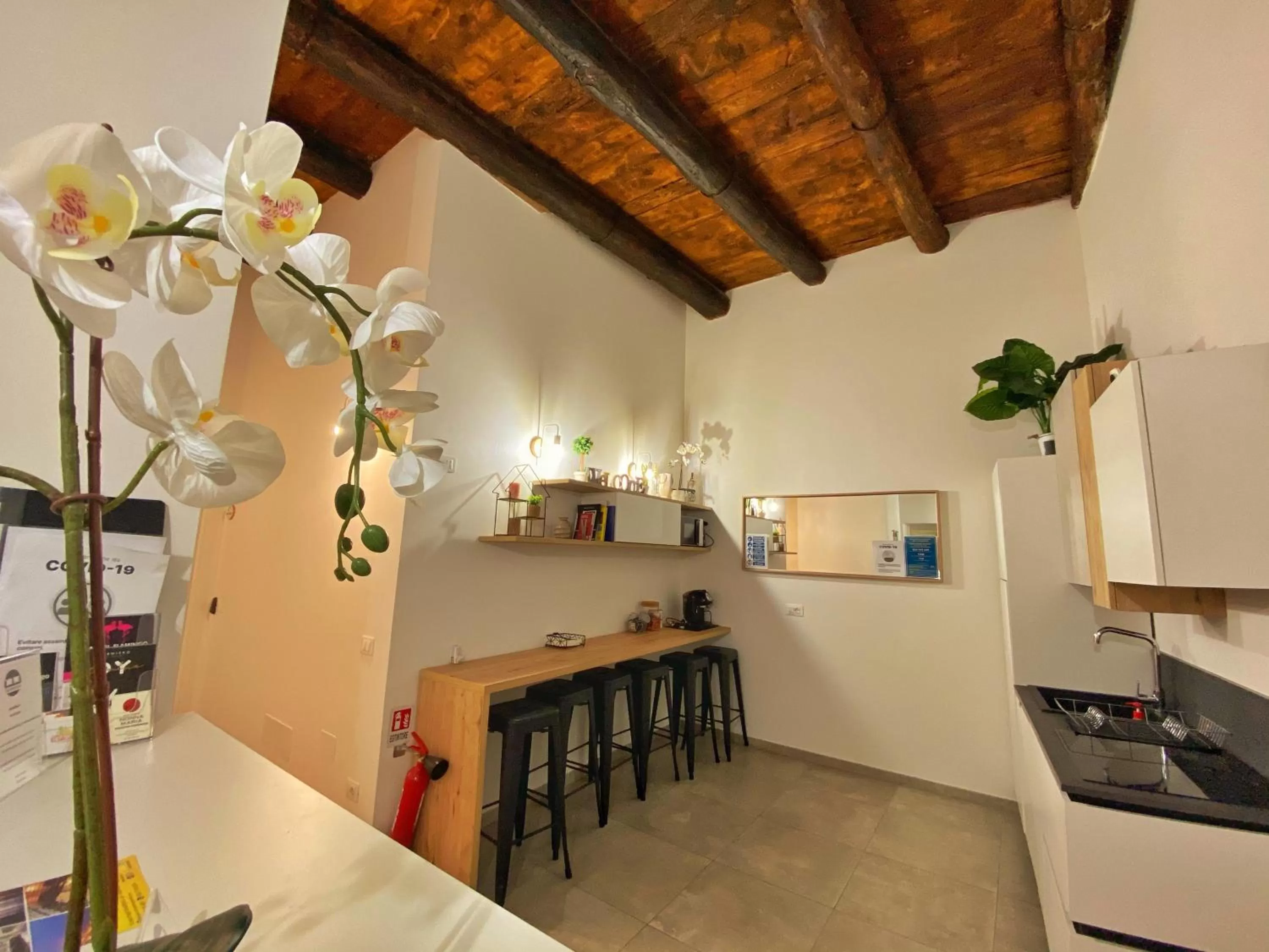 Kitchen or kitchenette in B&B Salerno IN Centro