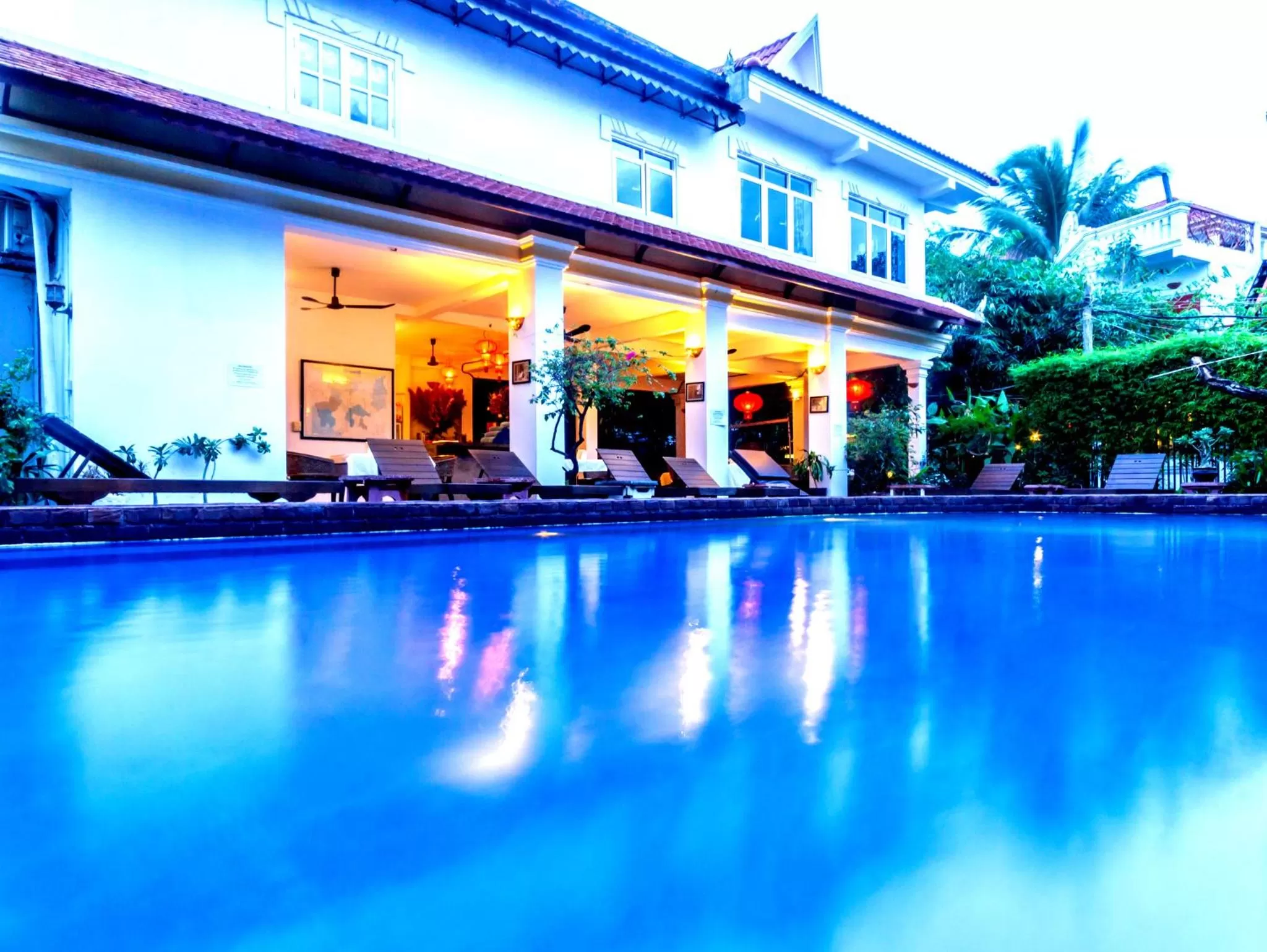 Pool view in Residence Wat Damnak