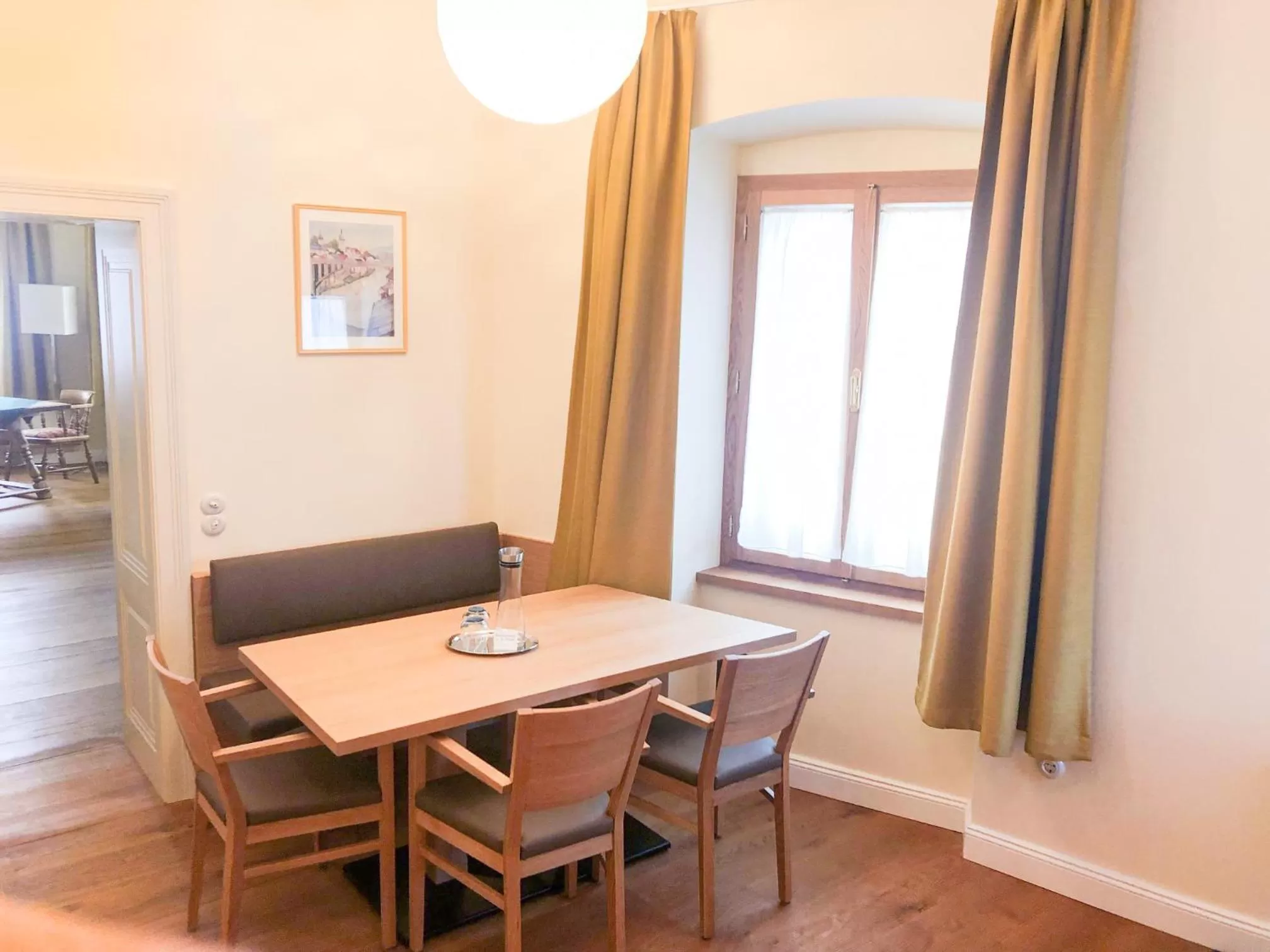 Seating area in Die Schmiede