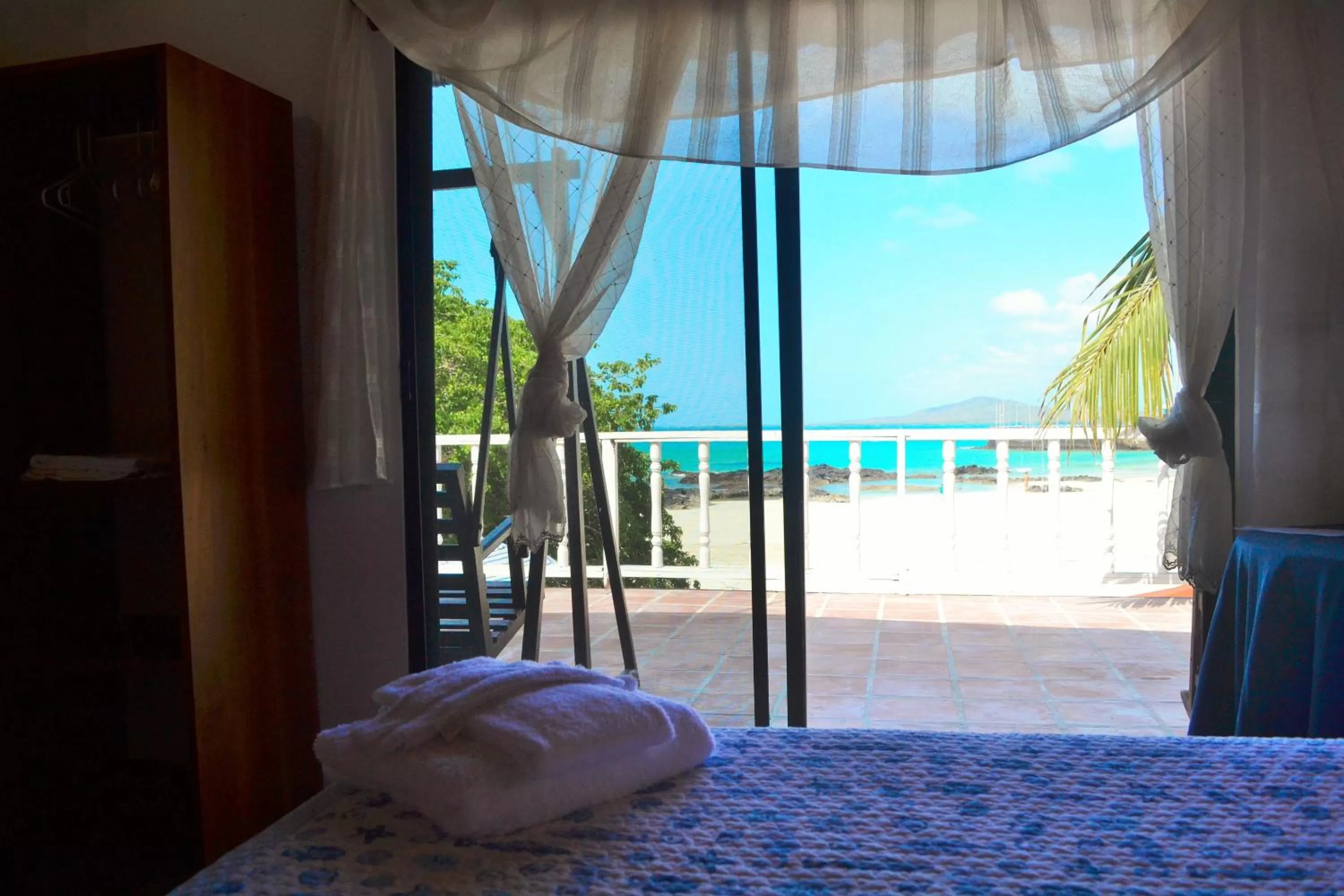Decorative detail, Bed in The Isabela Beach House