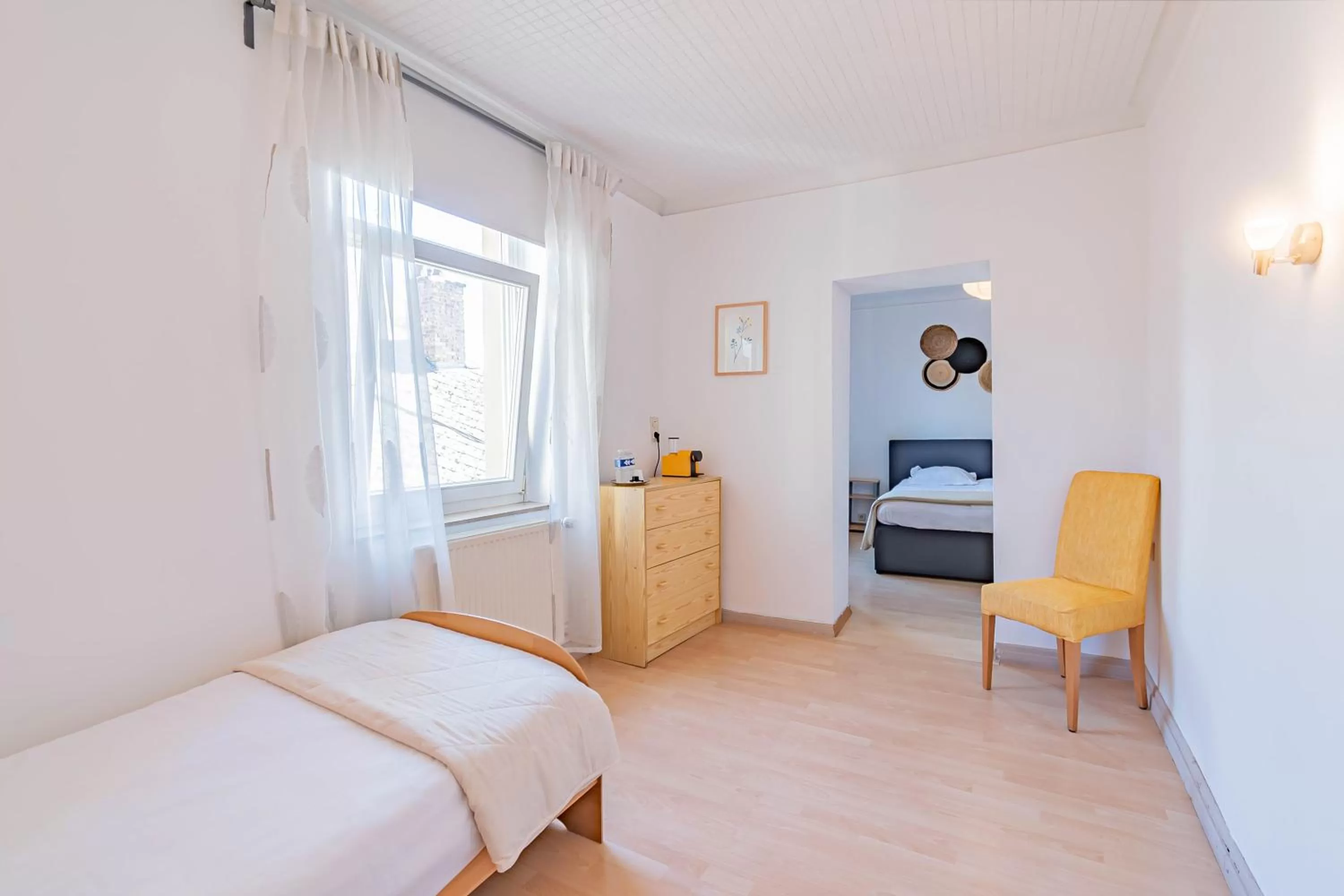 Bed in Hôtel Le Petit Poète