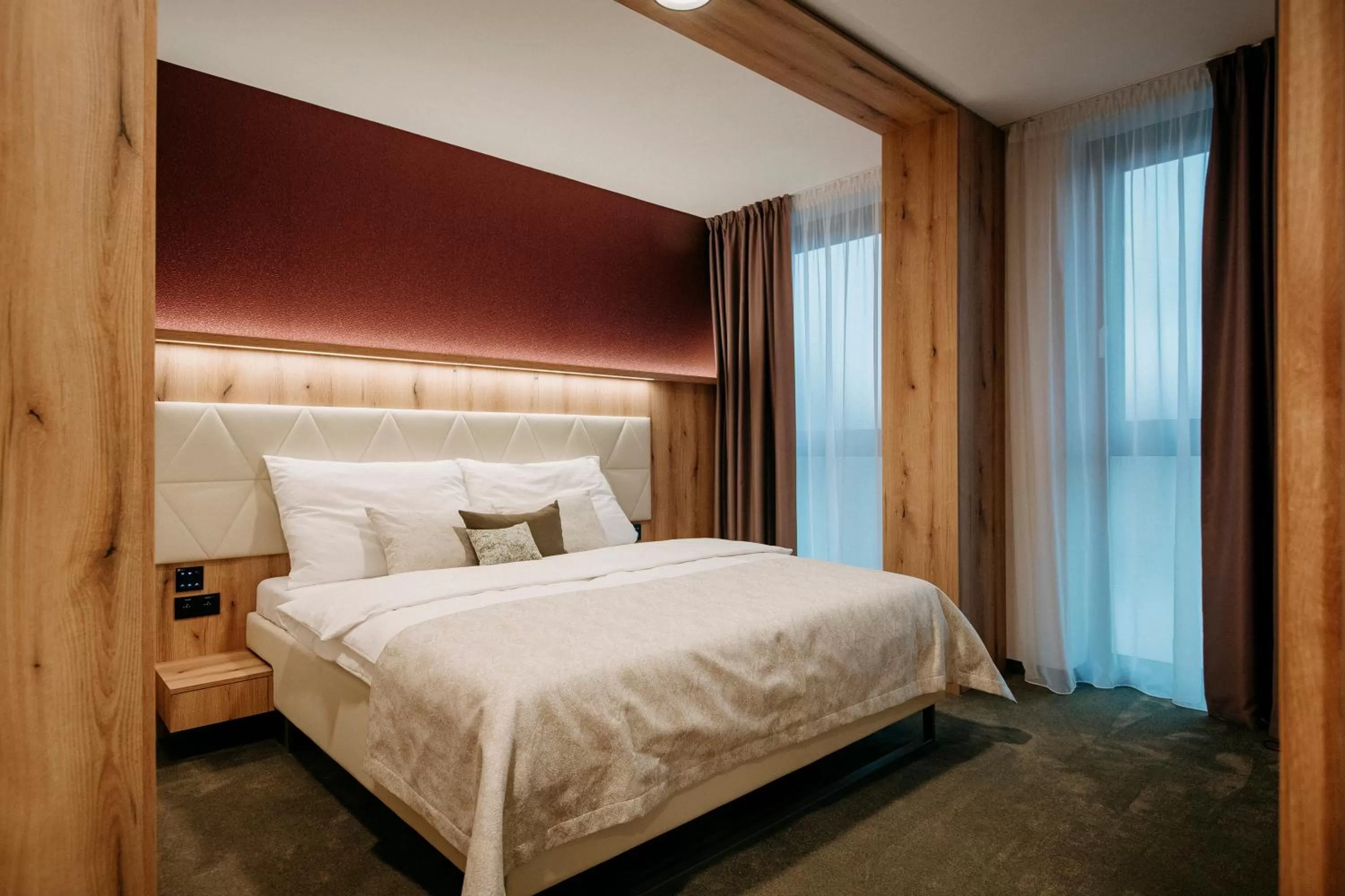 Photo of the whole room, Bed in RM Hotel Wellness & Congress