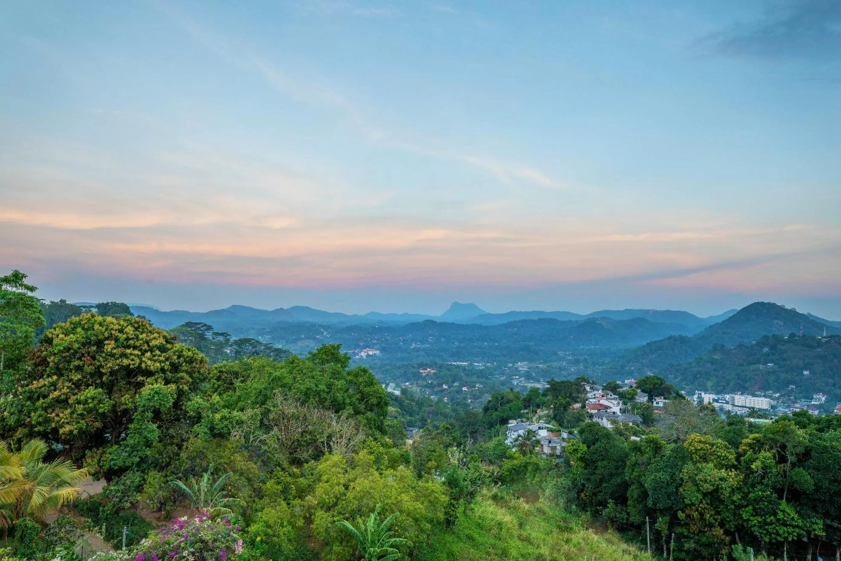 Natural landscape in The Kandyan Villa