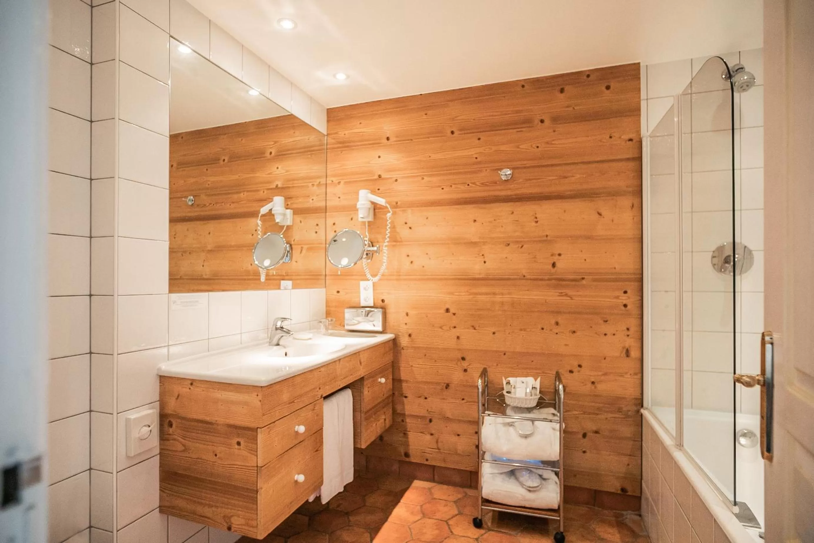 Bathroom in La Verniaz et ses Chalets