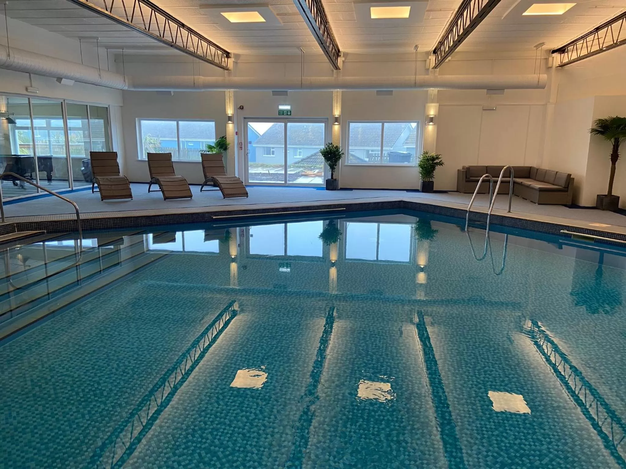 Swimming pool in Pentire Newquay Cornwall Hotel