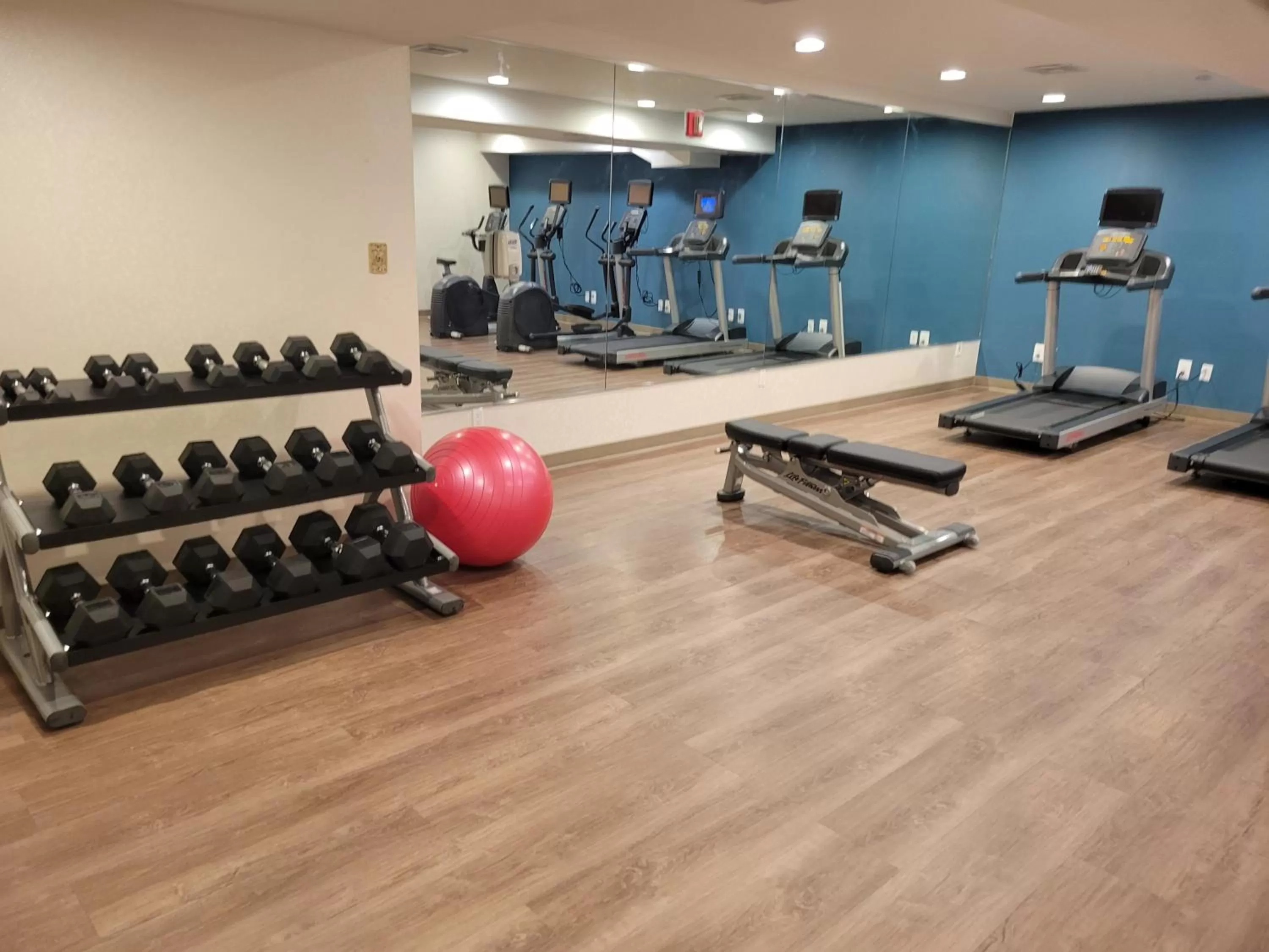 Fitness centre/facilities in Holiday Inn Express Maspeth by IHG
