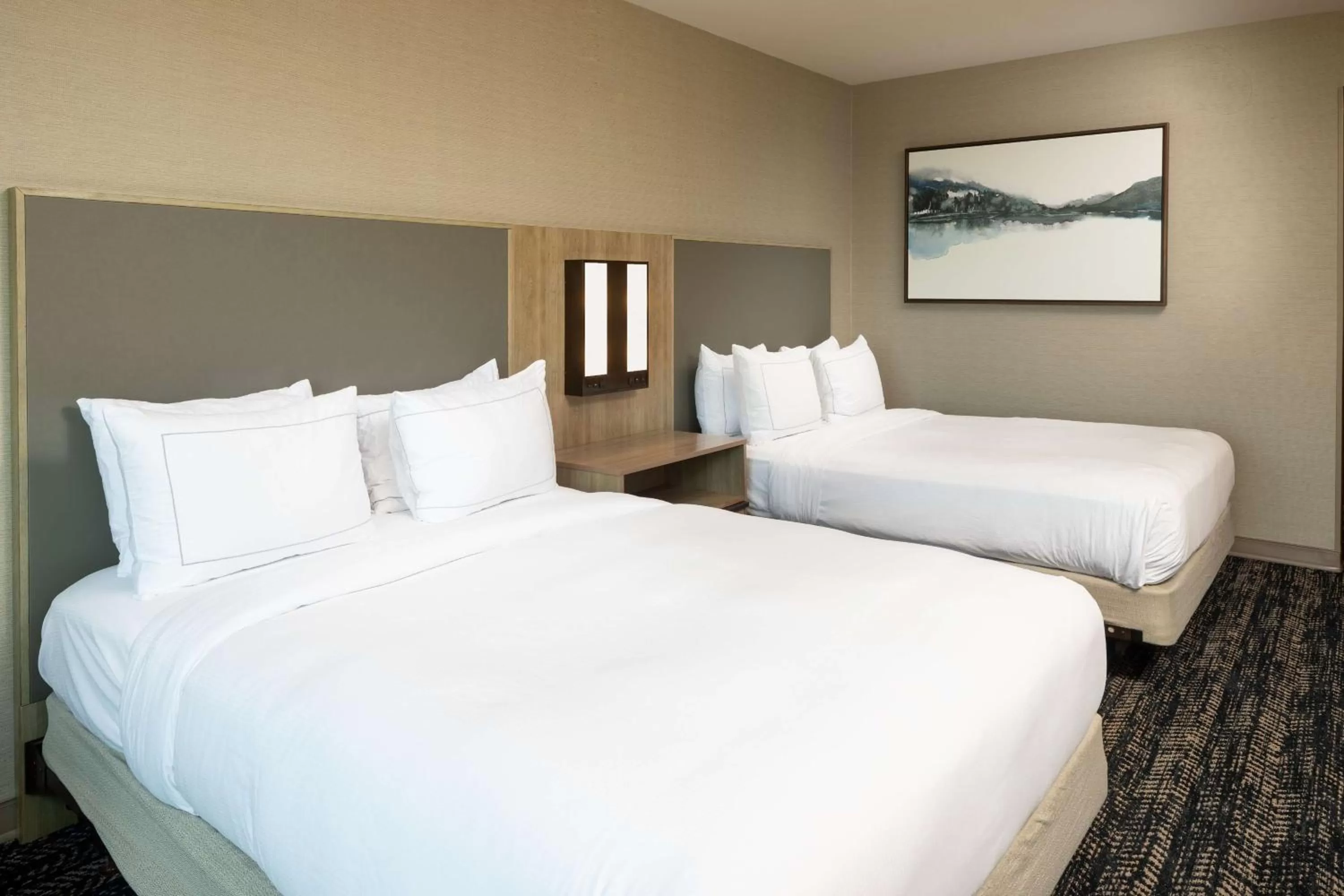 Bed in Hilton Asheville Biltmore Park