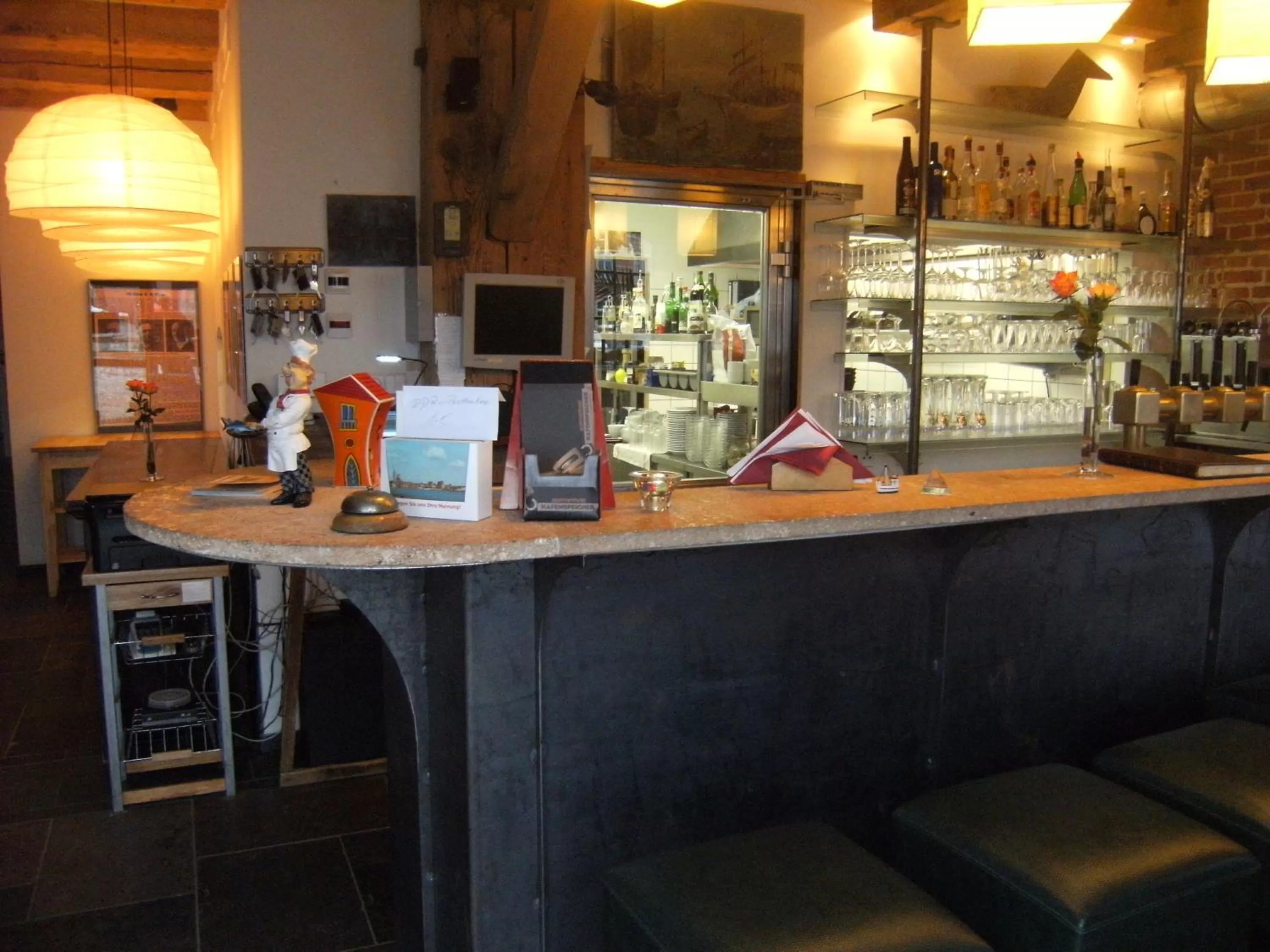 Decorative detail in Hotel Alter Hafenspeicher