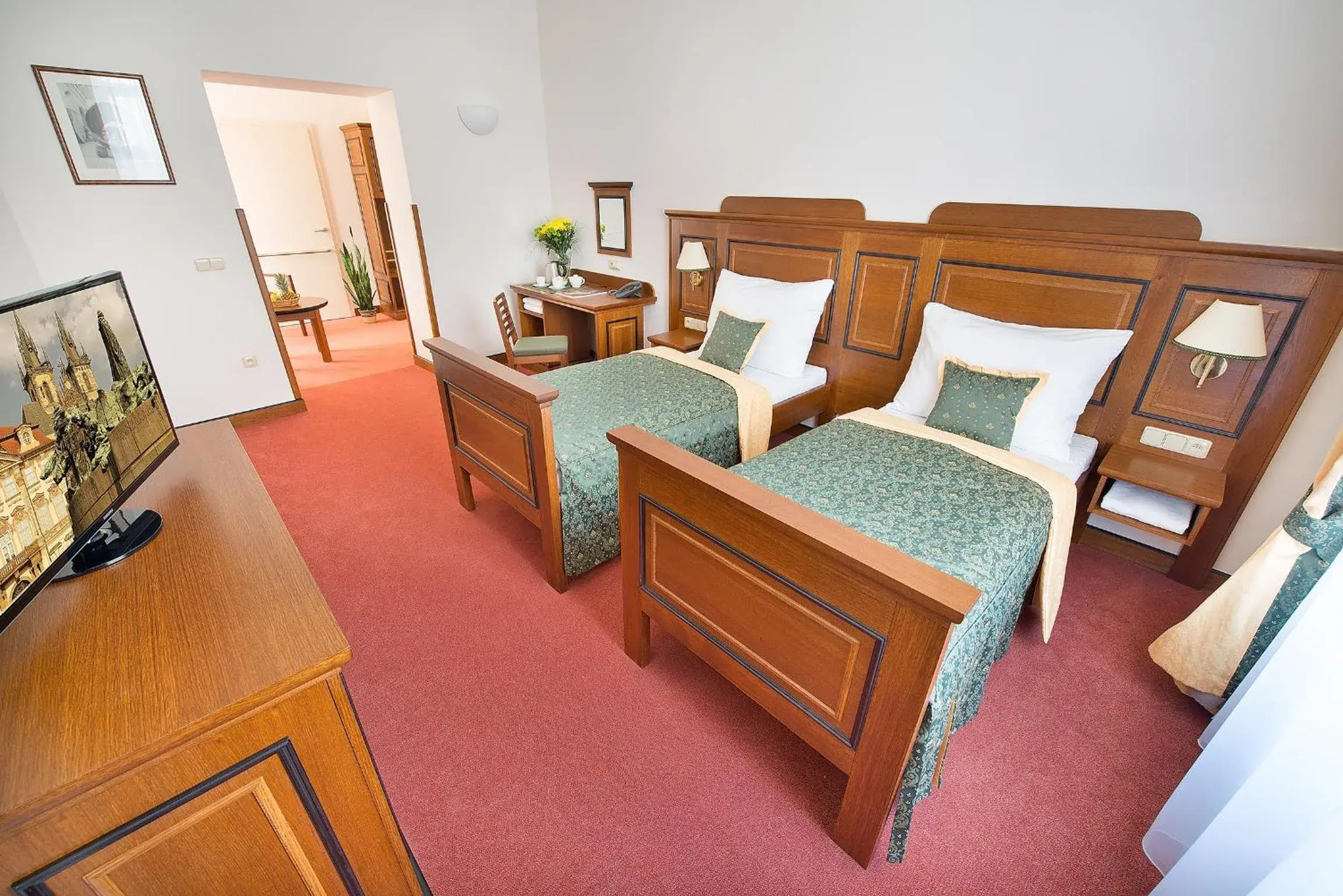 Superior Double Room in U Medvidku-Brewery Hotel Superior Double Room in U Medvidku-Brewery Hotel