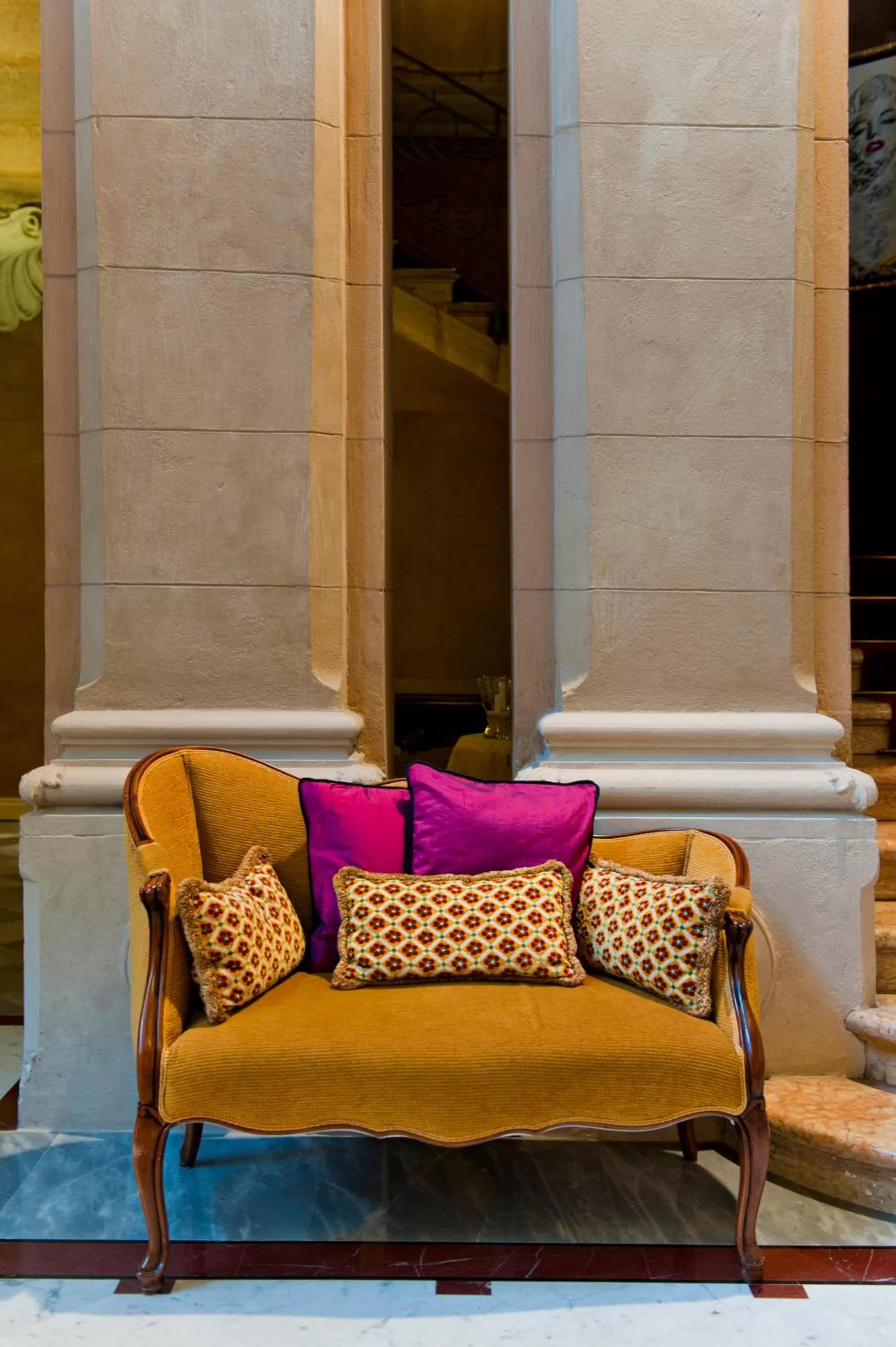 Lobby or reception in Albergo Terminus