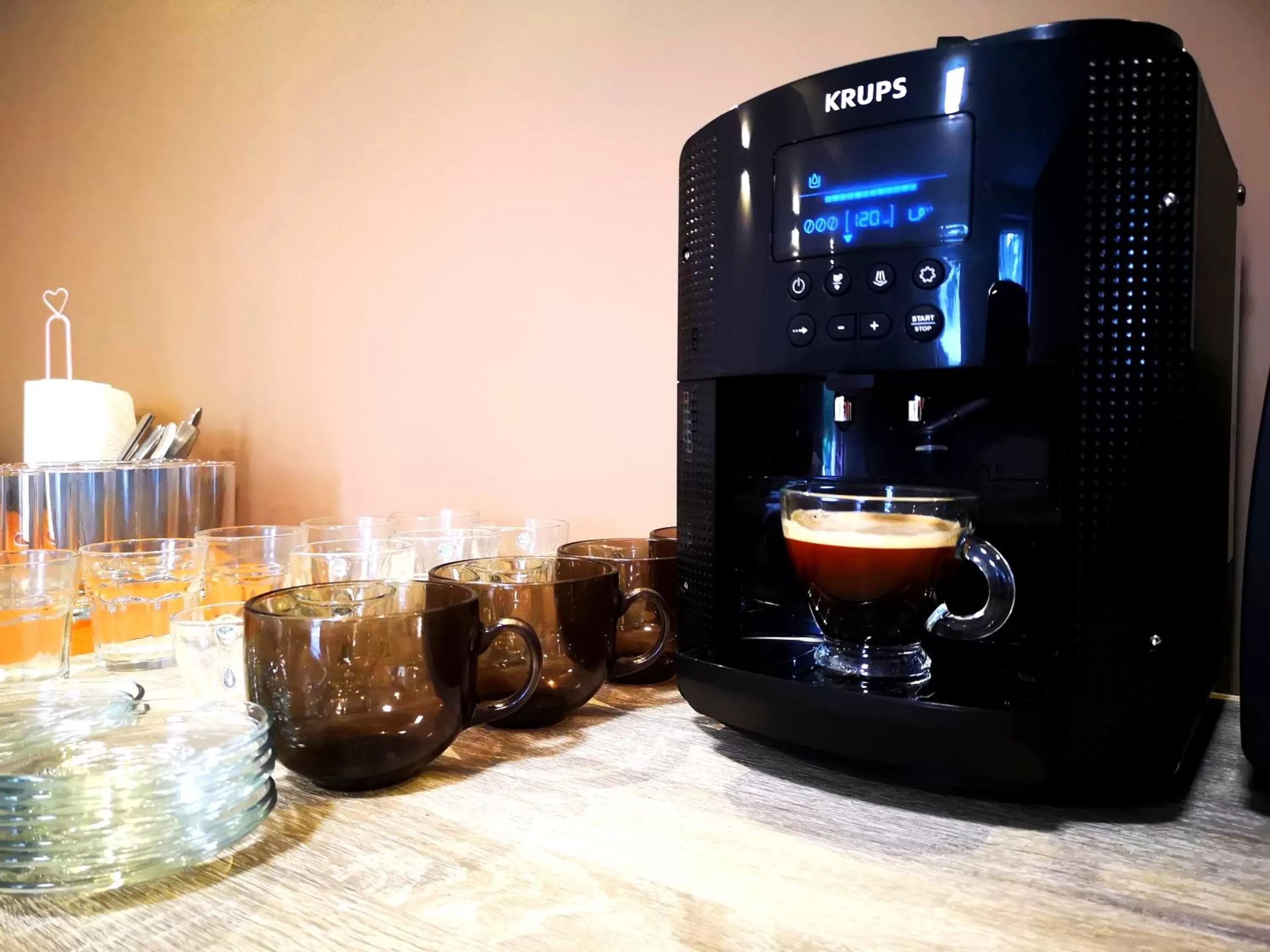 Coffee/tea facilities in Zöld Sziget Üdülőház