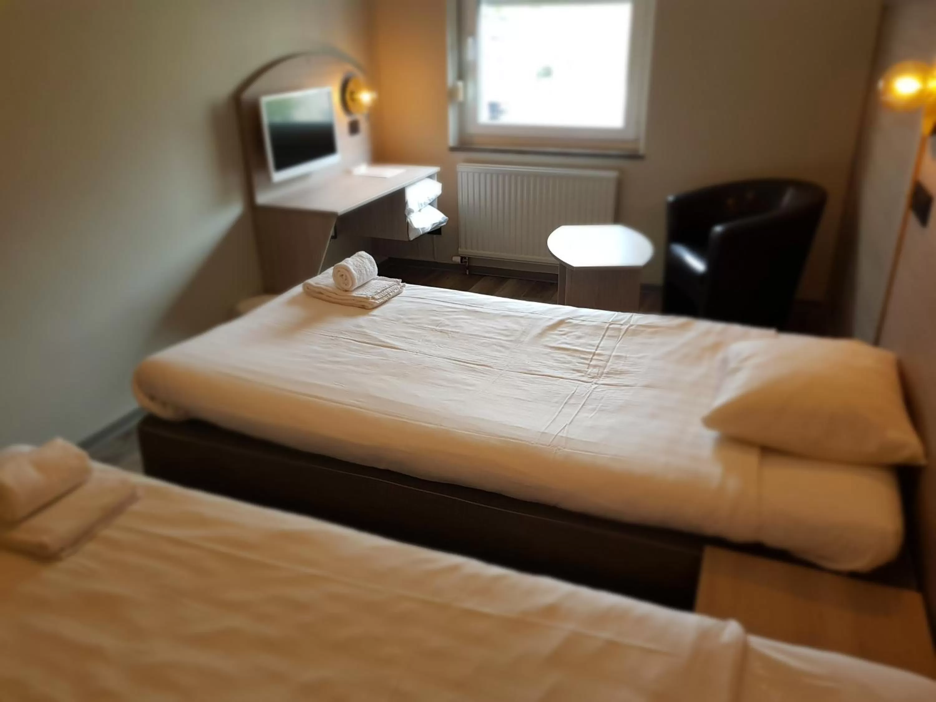 Bed in Hotell Stinsen