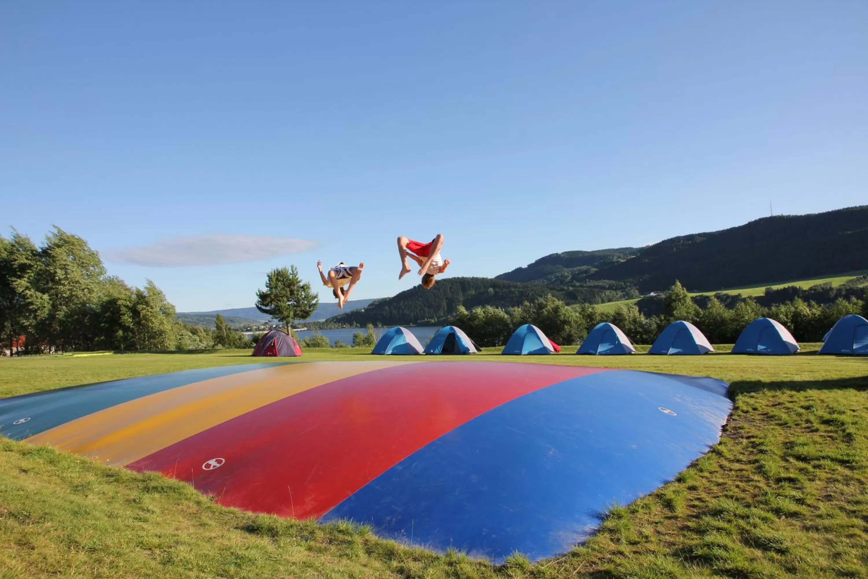 Children play ground in Lillehammer Turistsenter Budget Hotel