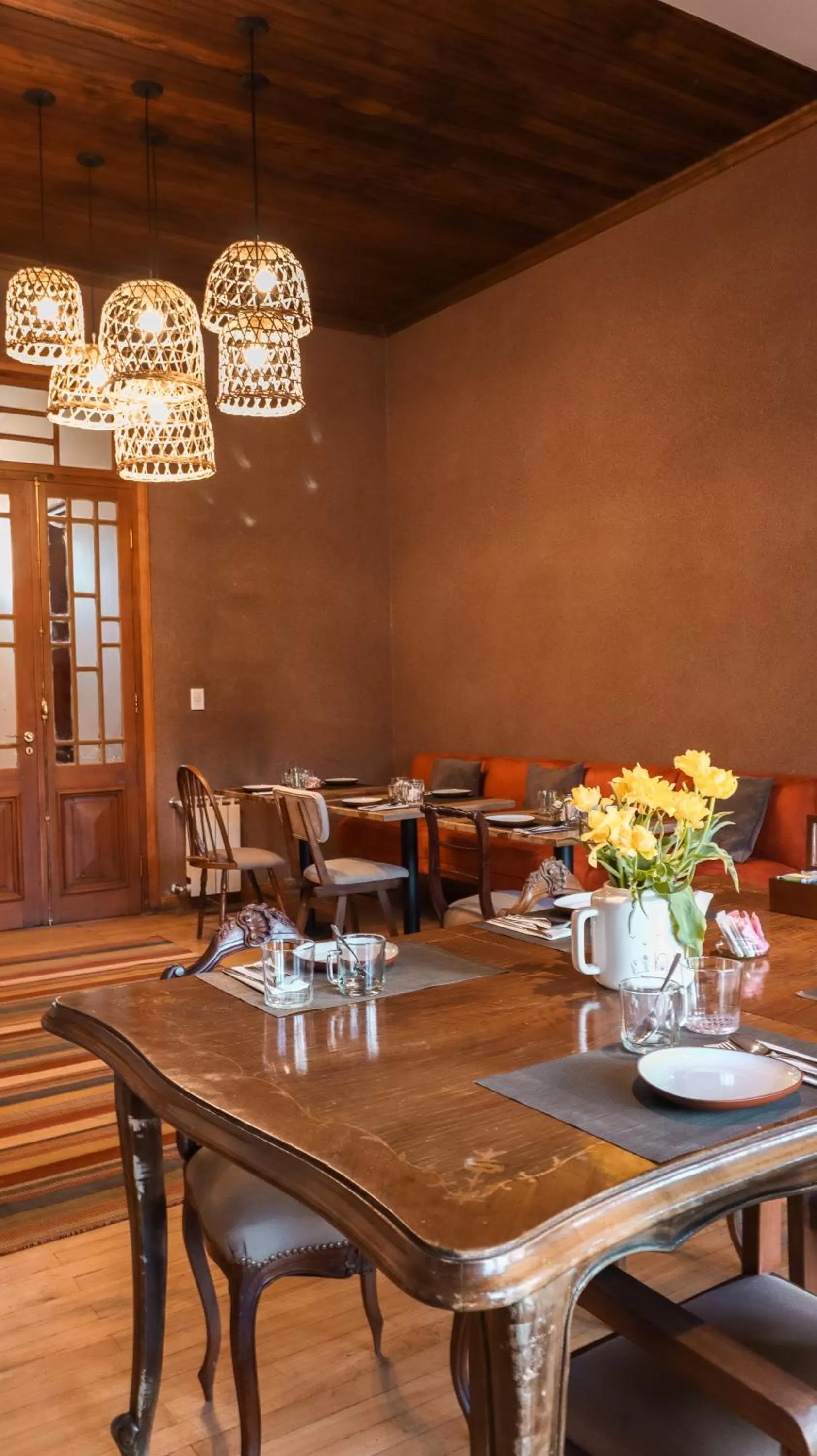 Dining area in My Pod House