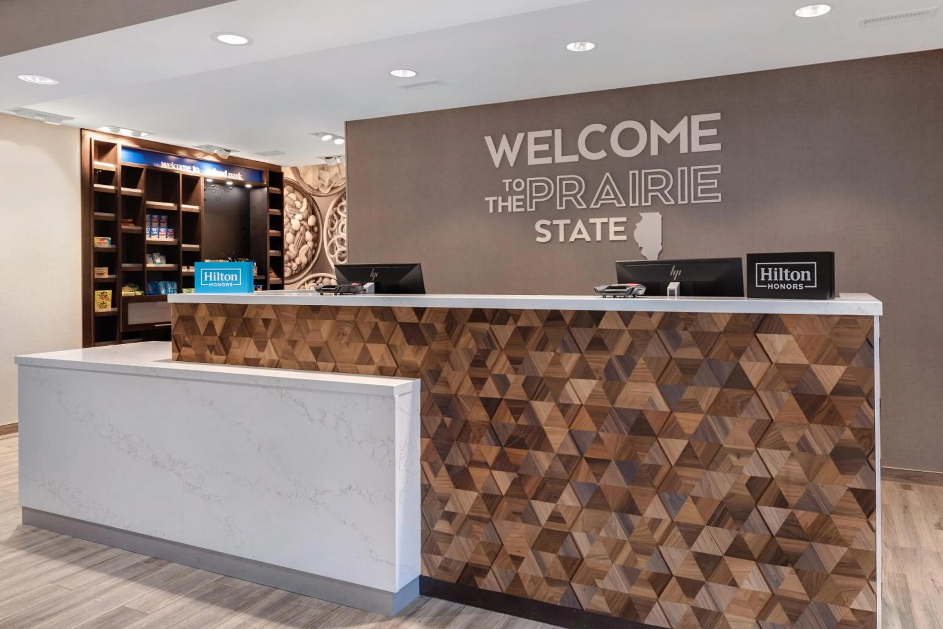 Lobby or reception in Hampton Inn Chicago Orland Park