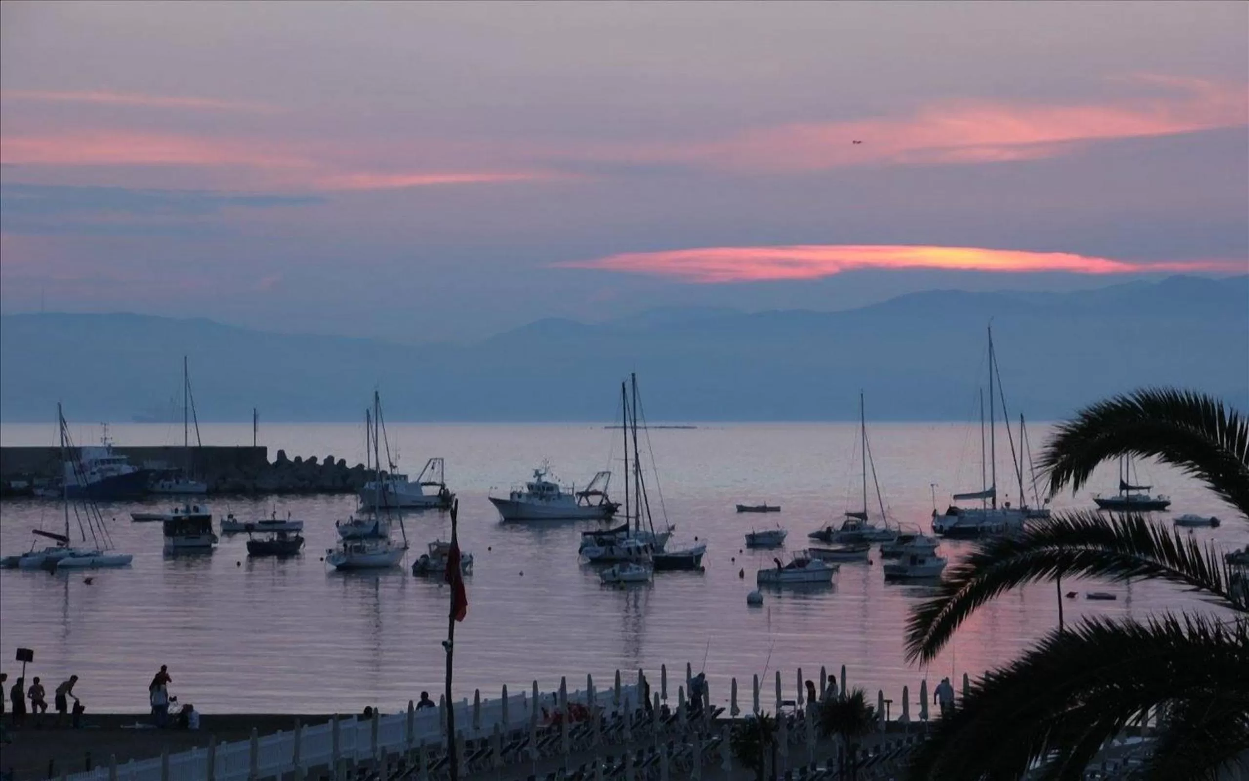Sea view in B&B Portobello