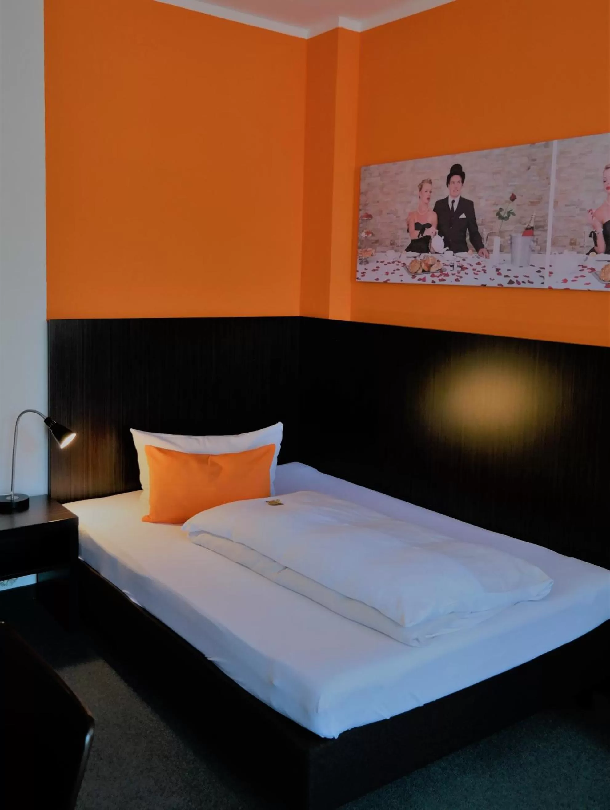 Photo of the whole room, Bed in GS Hotel Mindelheim