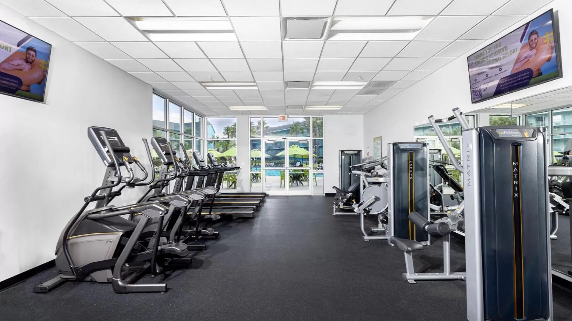 Fitness centre/facilities in Avanti International Resort