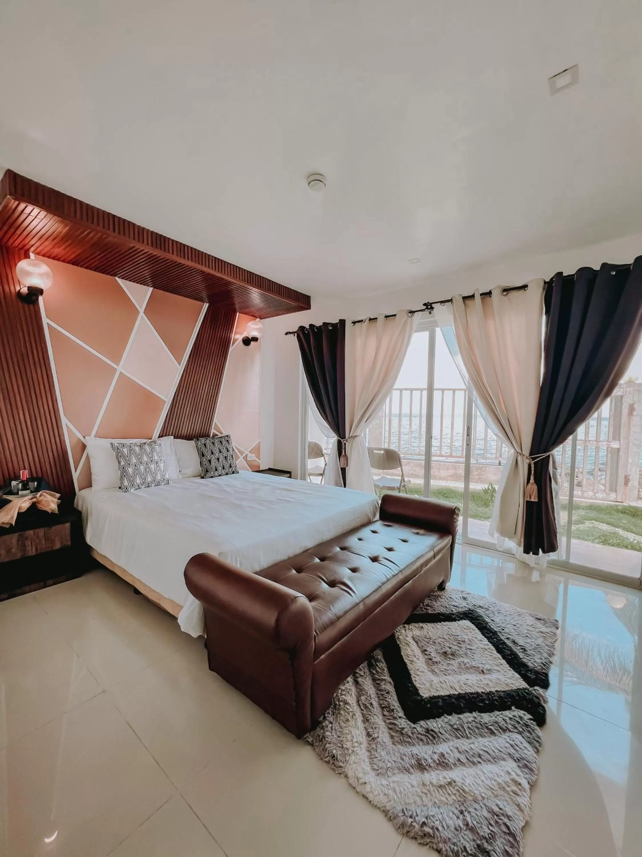 Bed in A Villas Resort & Restaurant